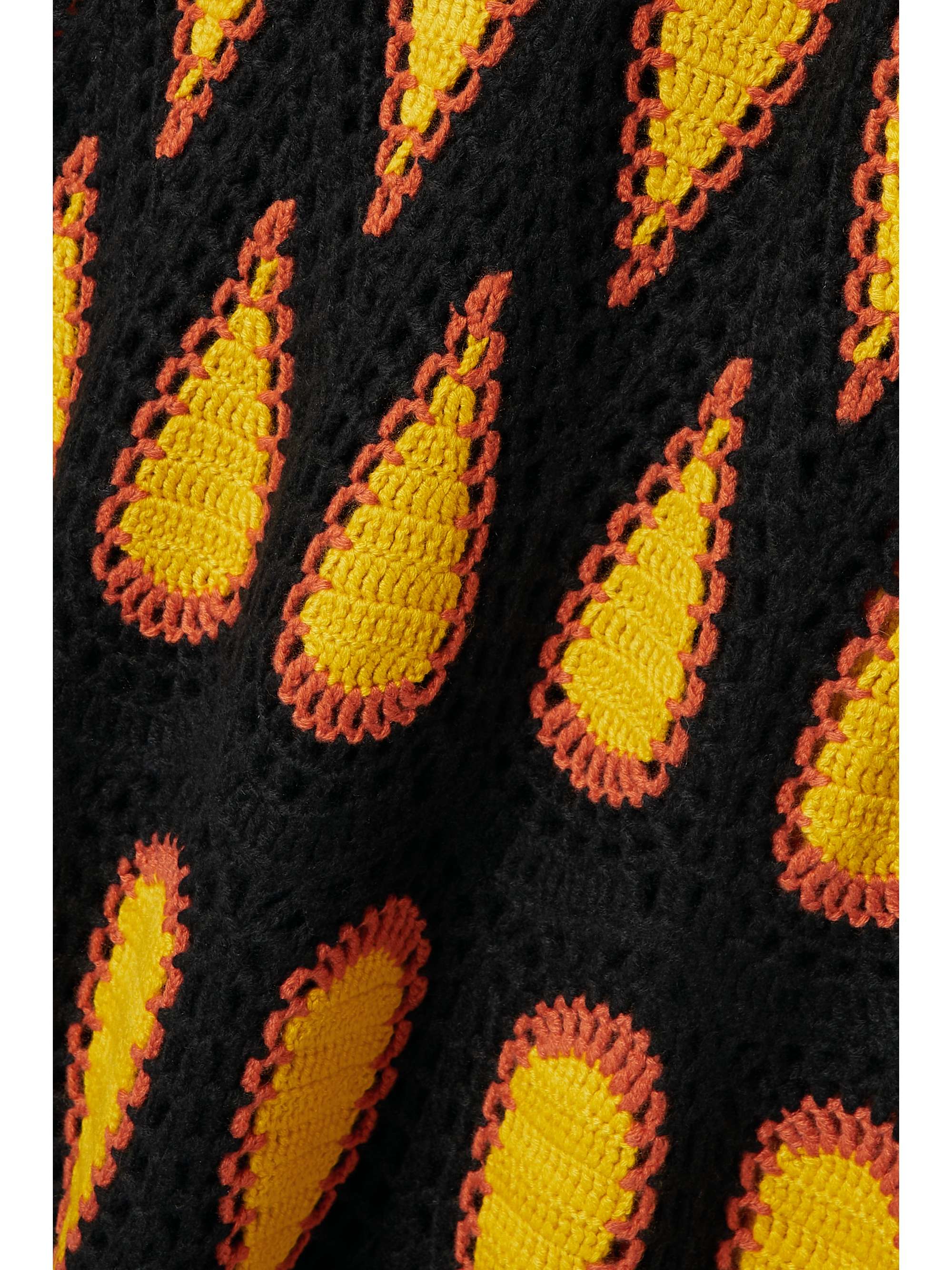 GABRIELA HEARST Cleo crocheted cashmere maxi skirt