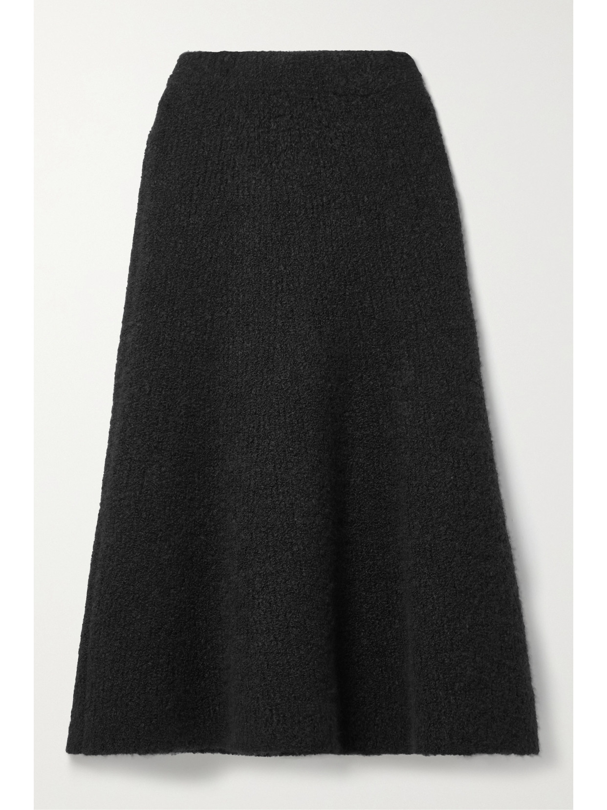 Gabriela Hearst - Pablo Cashmere And Silk-blend Bouclé Maxi Skirt - Black