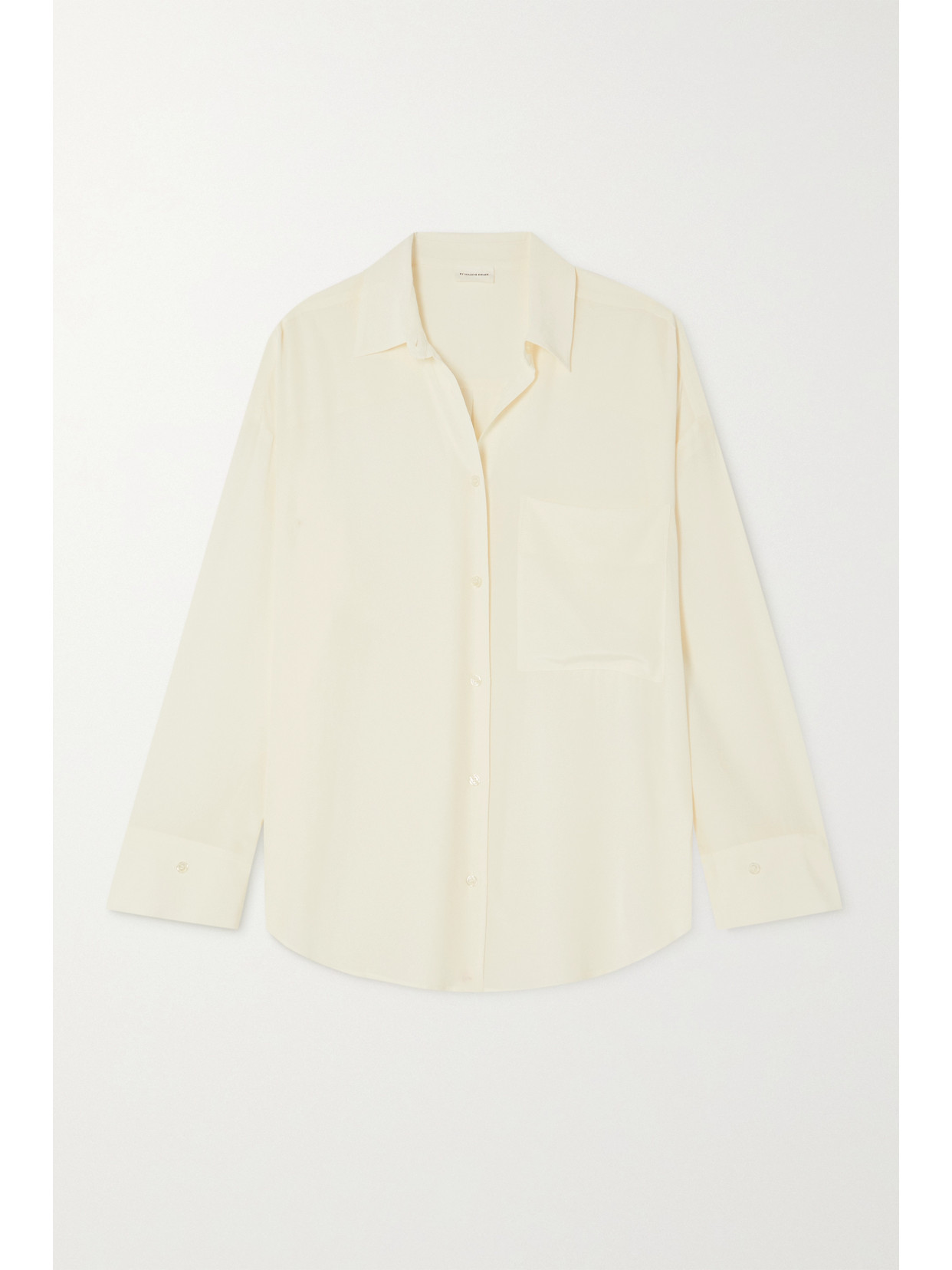 By Malene Birger Derris Organic Silk Shirt In White