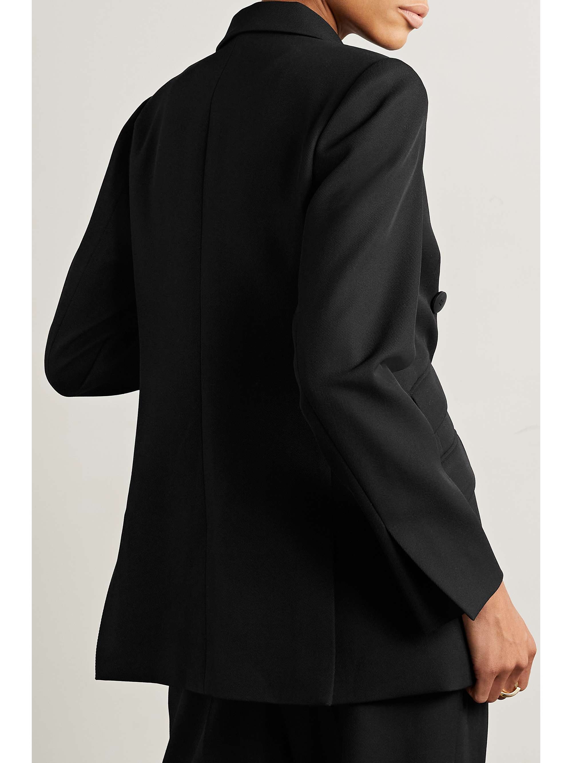 PARTOW Steph double-breasted wool-twill blazer