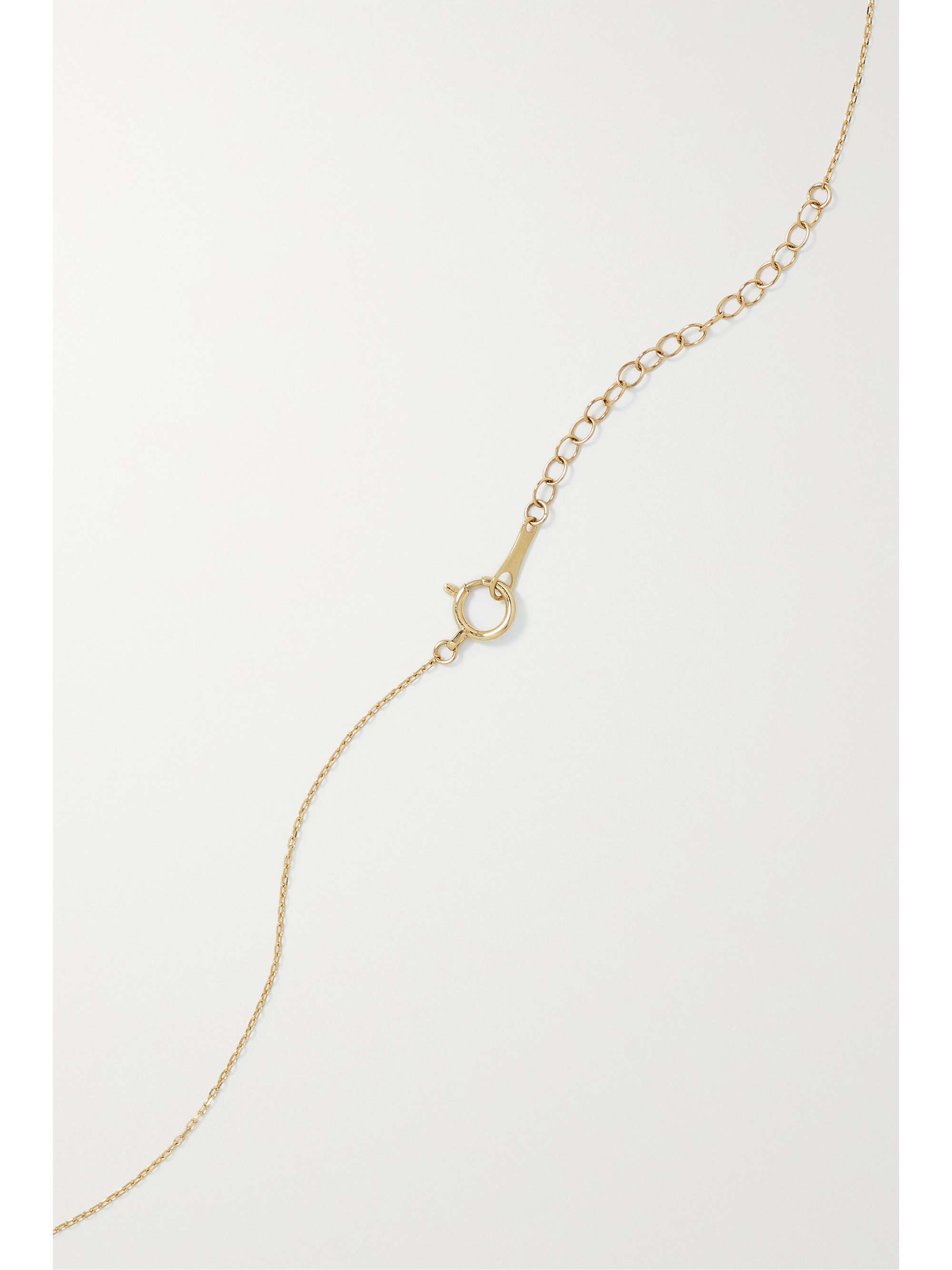 MIZUKI 14-karat gold pearl necklace