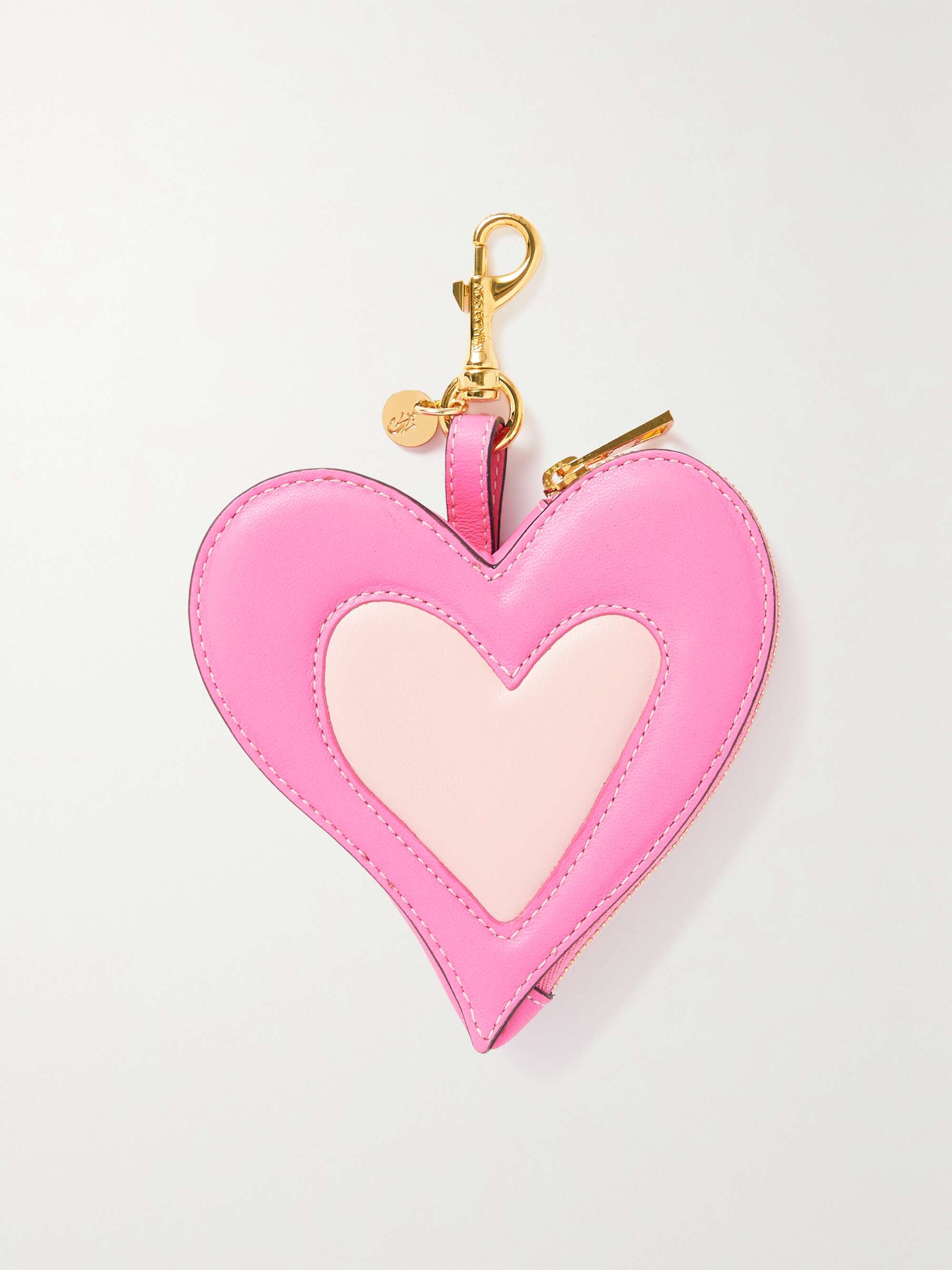 JW Anderson Heart Coin Purse in Pink