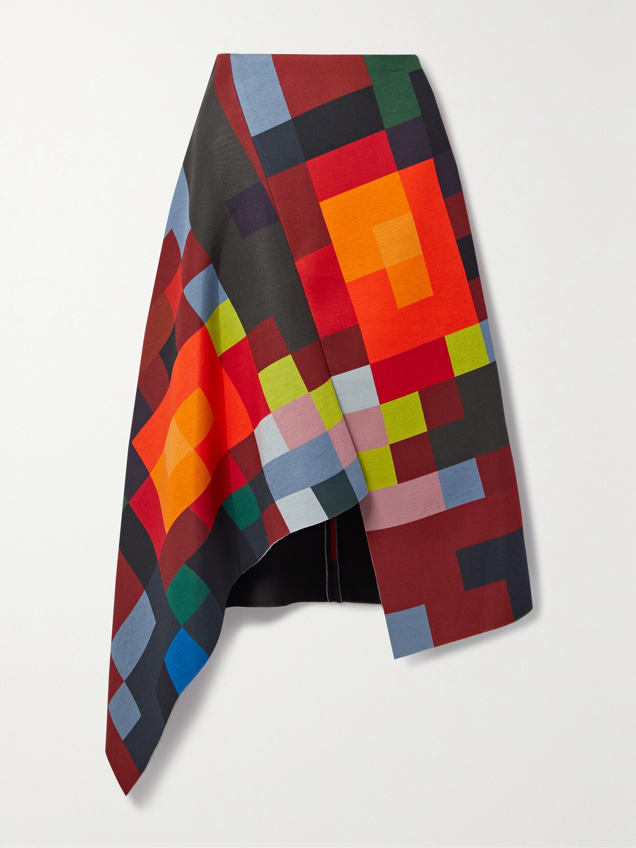Akris - Asymmetric Printed...
