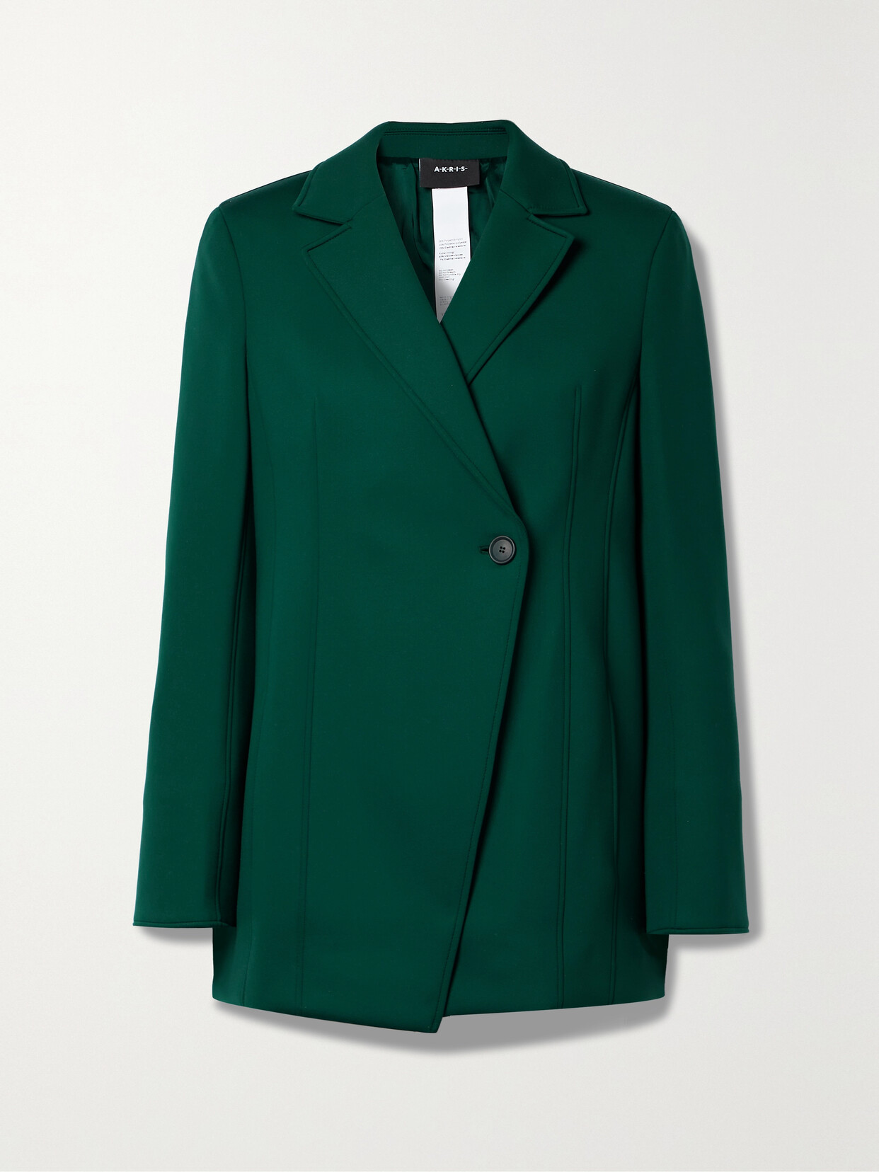 Akris Lorenzo Stretch-crepe Blazer - Green