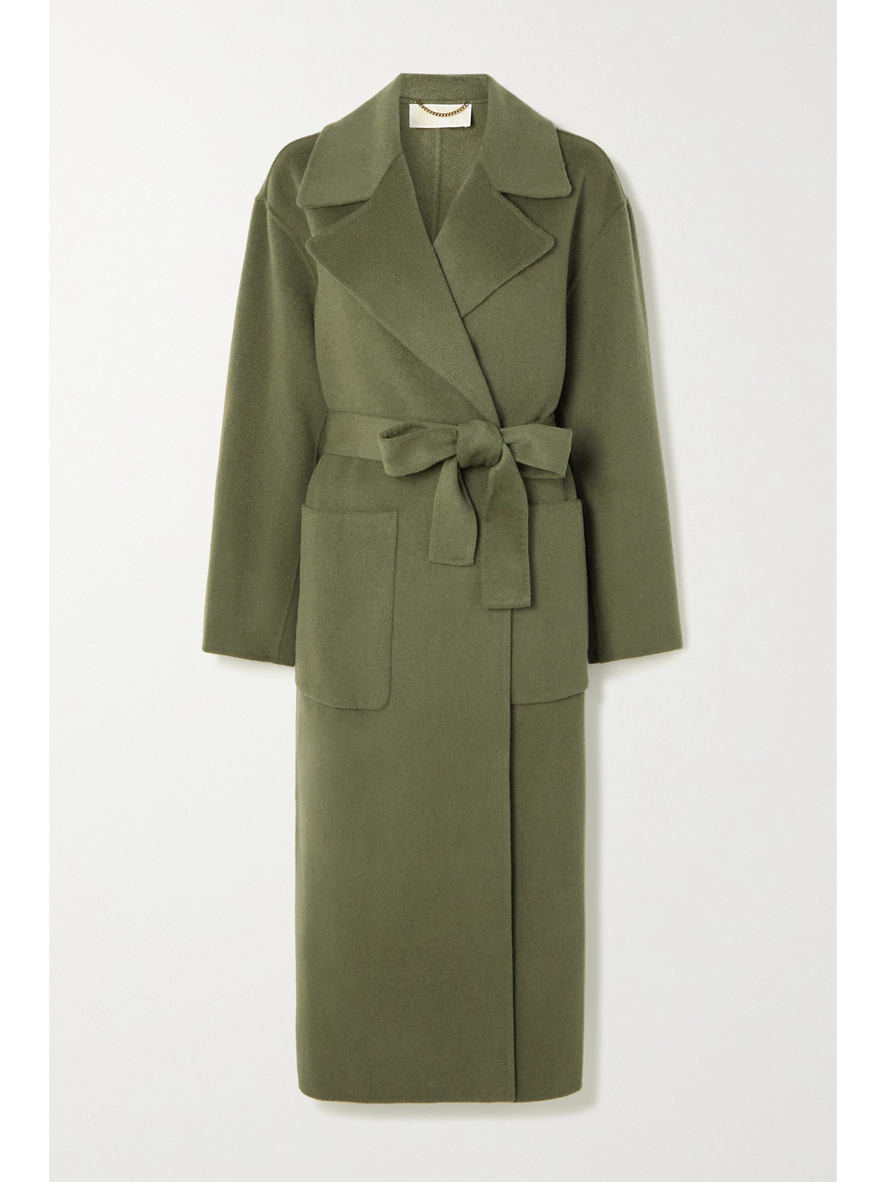 MICHAEL MICHAEL KORS Belted Wool-blend Felt Coat