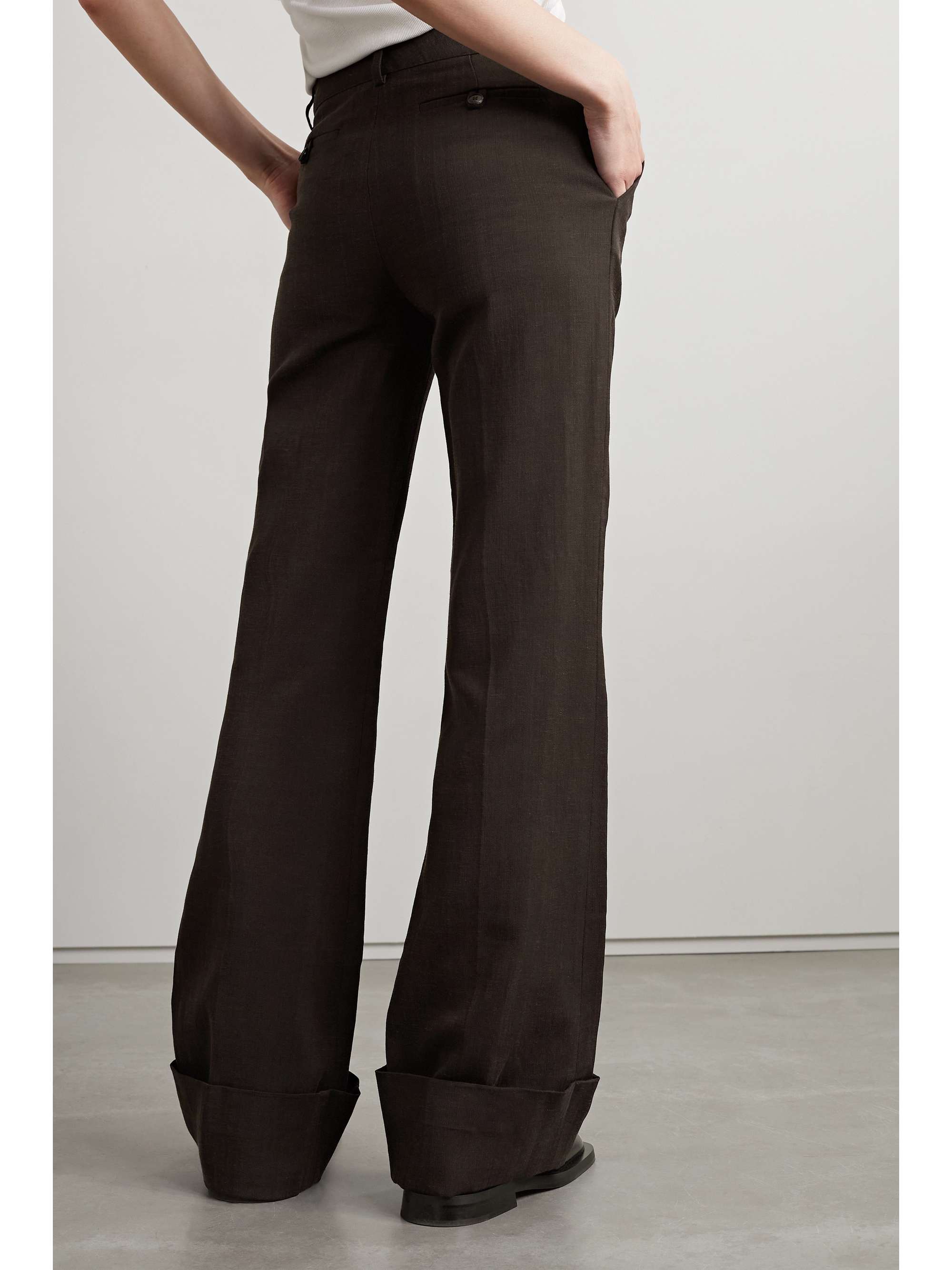CO Woven straight-leg pants