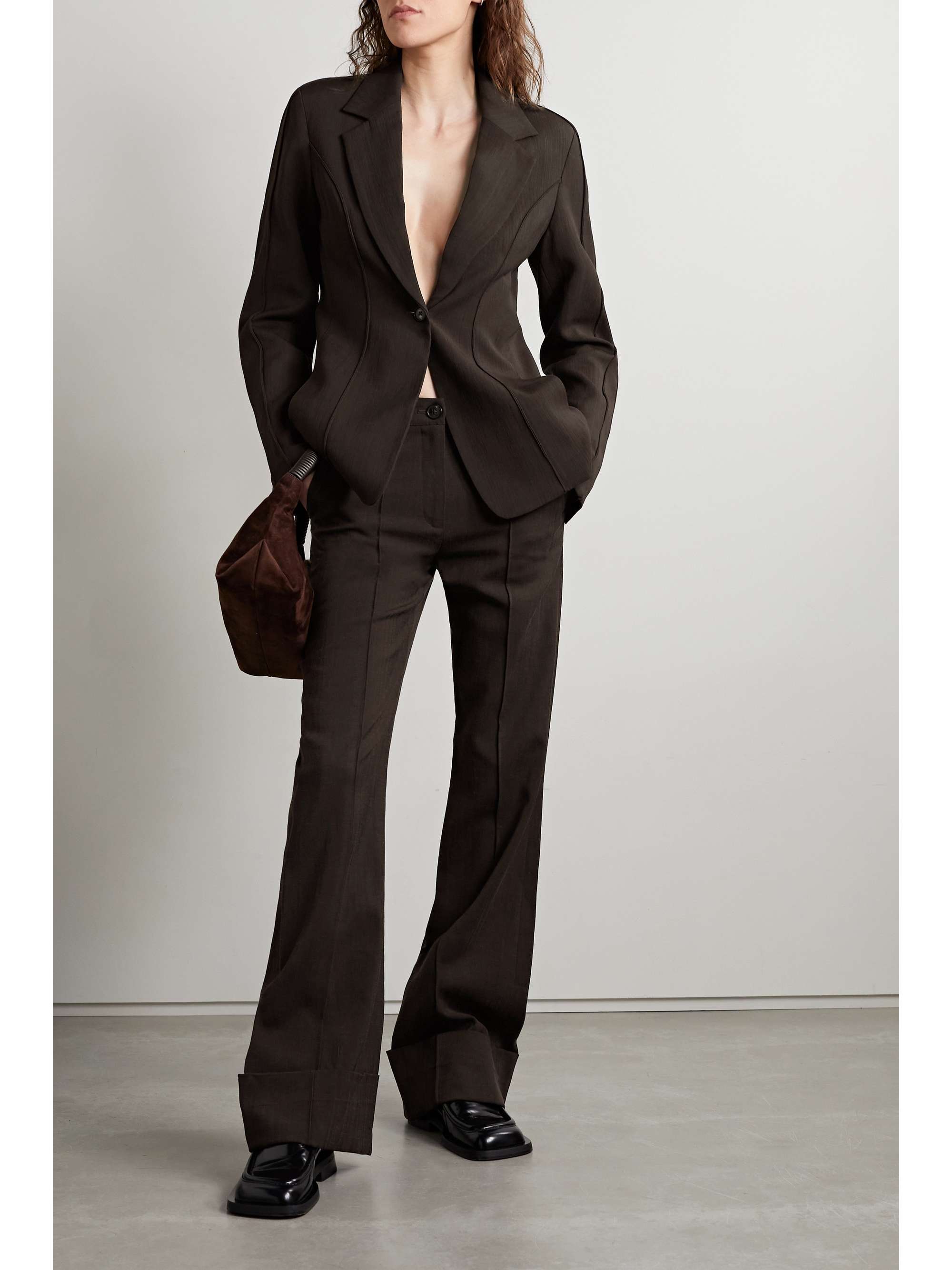 CO Woven straight-leg pants