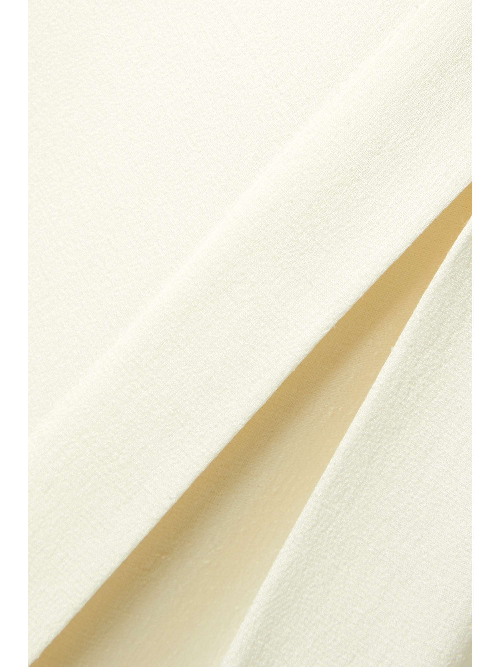 CO Pleated ECOVERO and cotton-blend blouse