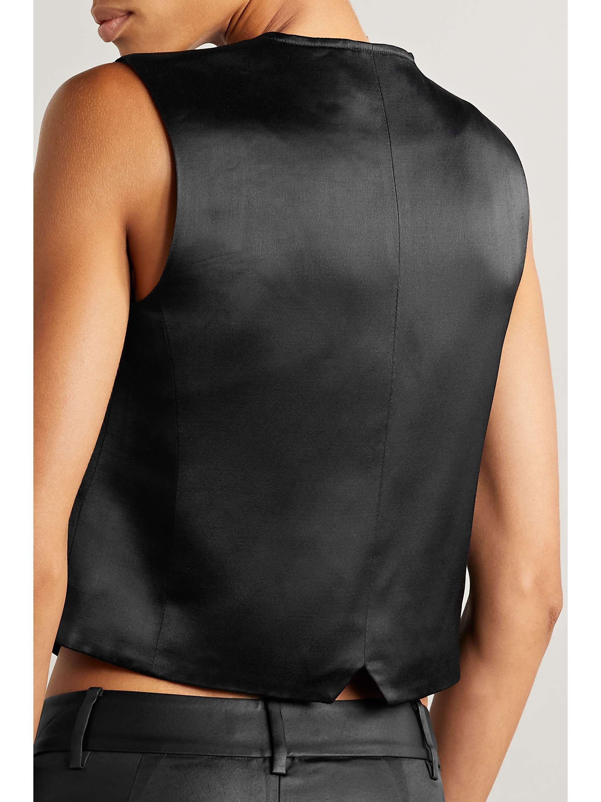 CO Satin vest