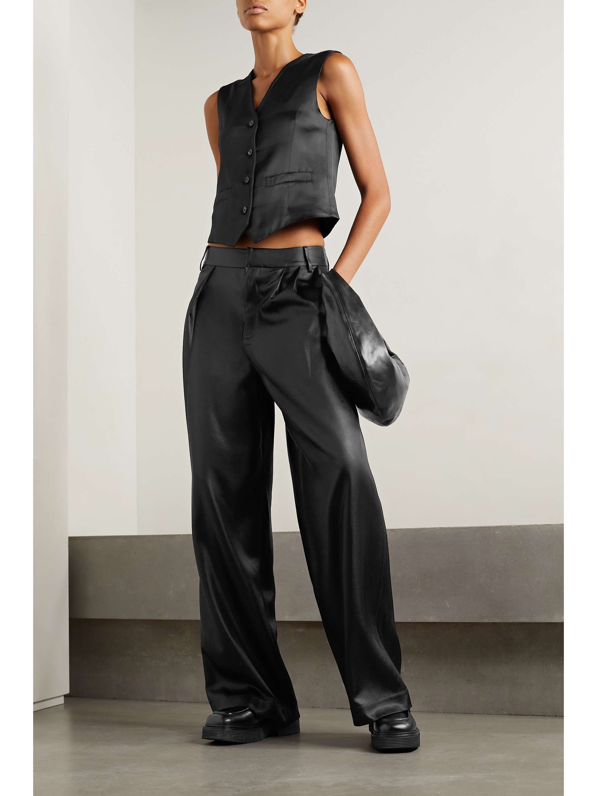 CO Satin vest | NET-A-PORTER