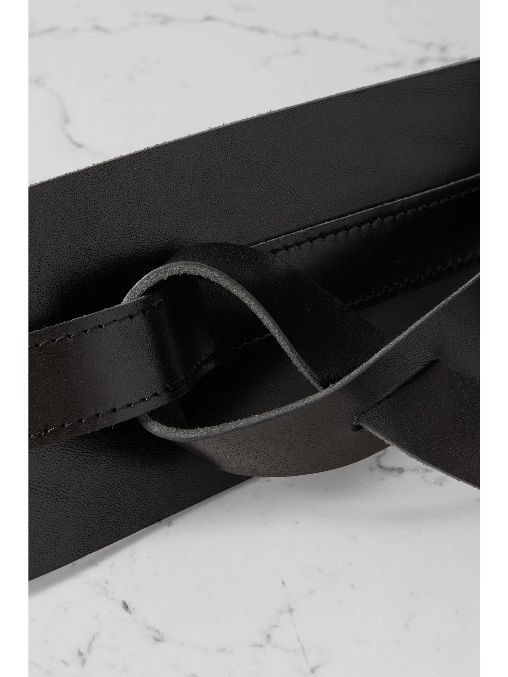 ISABEL MARANT Moshy leather waist belt