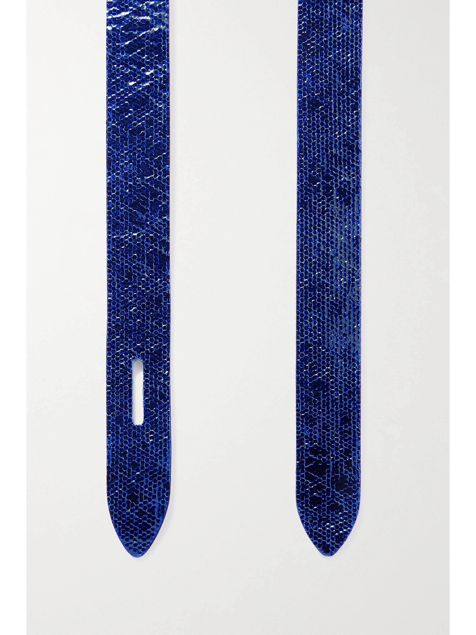 ISABEL MARANT Lecce metallic leather belt