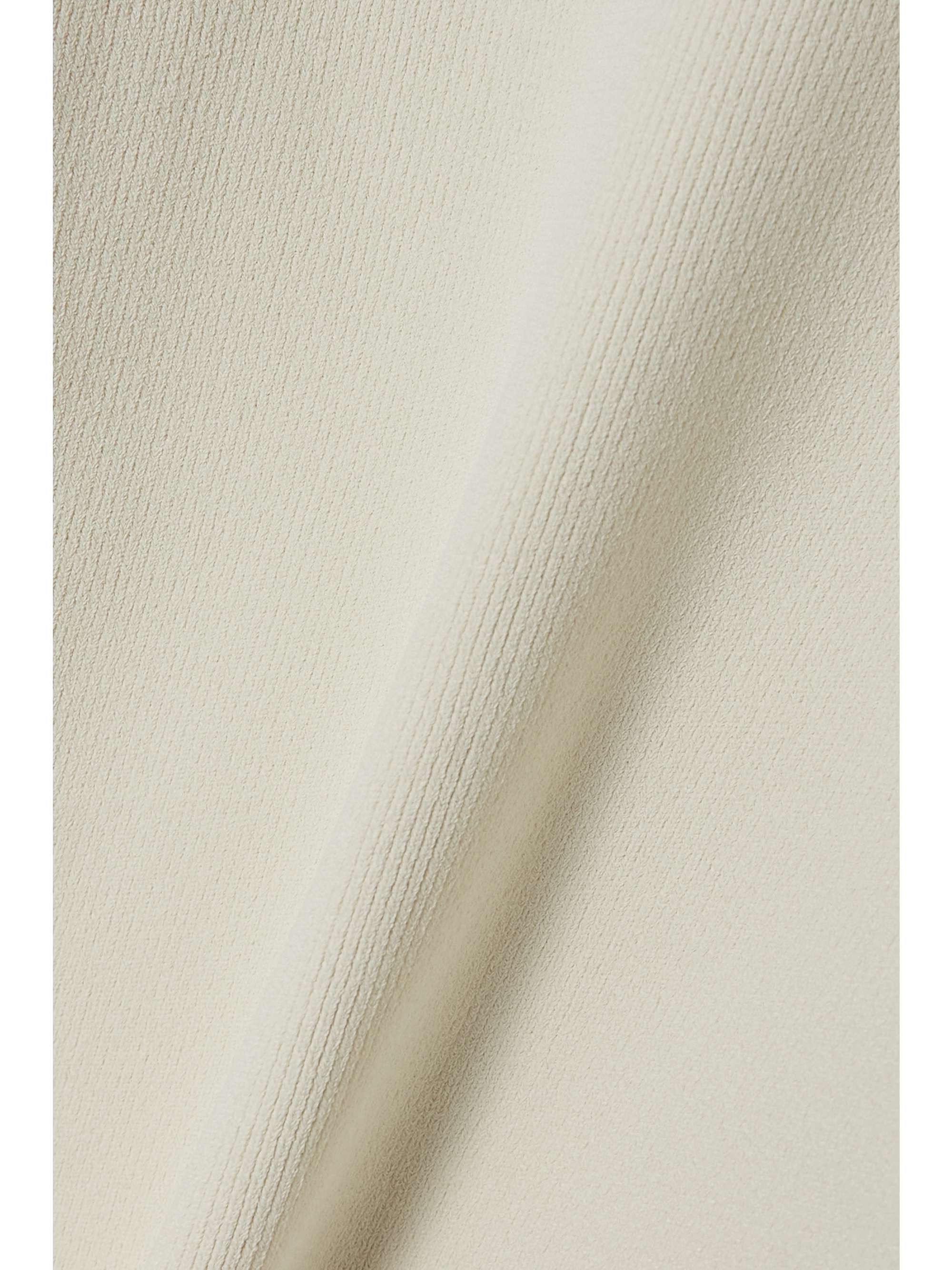 KHAITE Kleo striped stretch-knit sweater