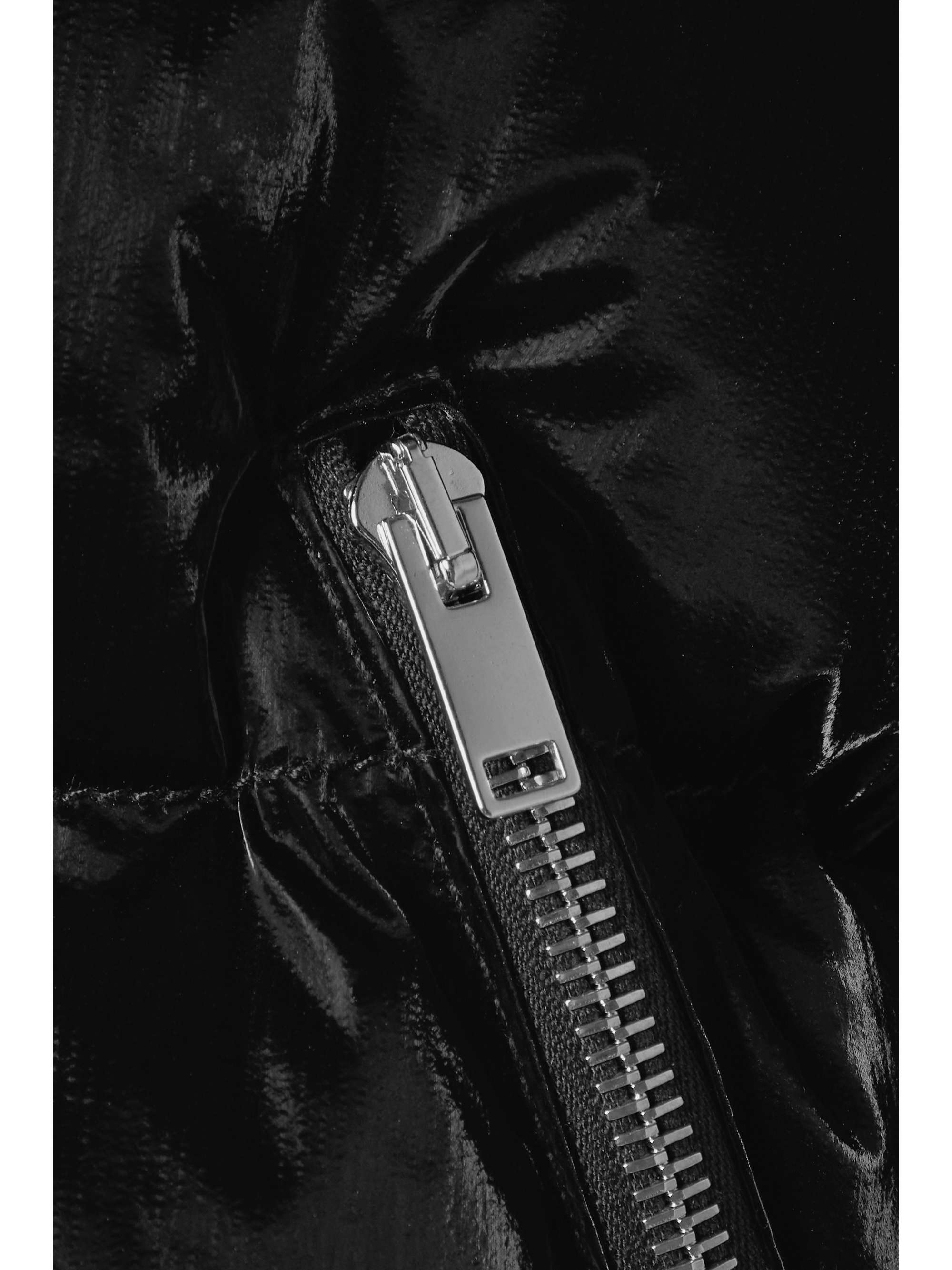 KHAITE Fullman cropped padded coated-shell jacket