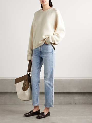 KHAITE Mae cashmere sweater