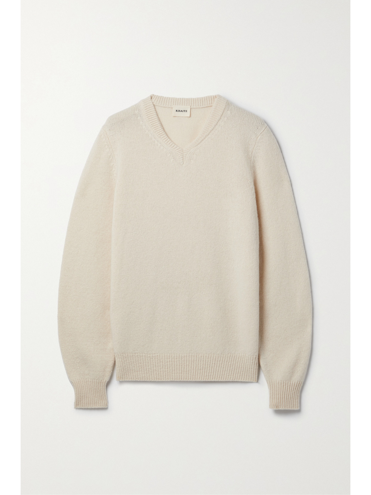 Khaite - Waverly Cashmere Sweater - Off-white