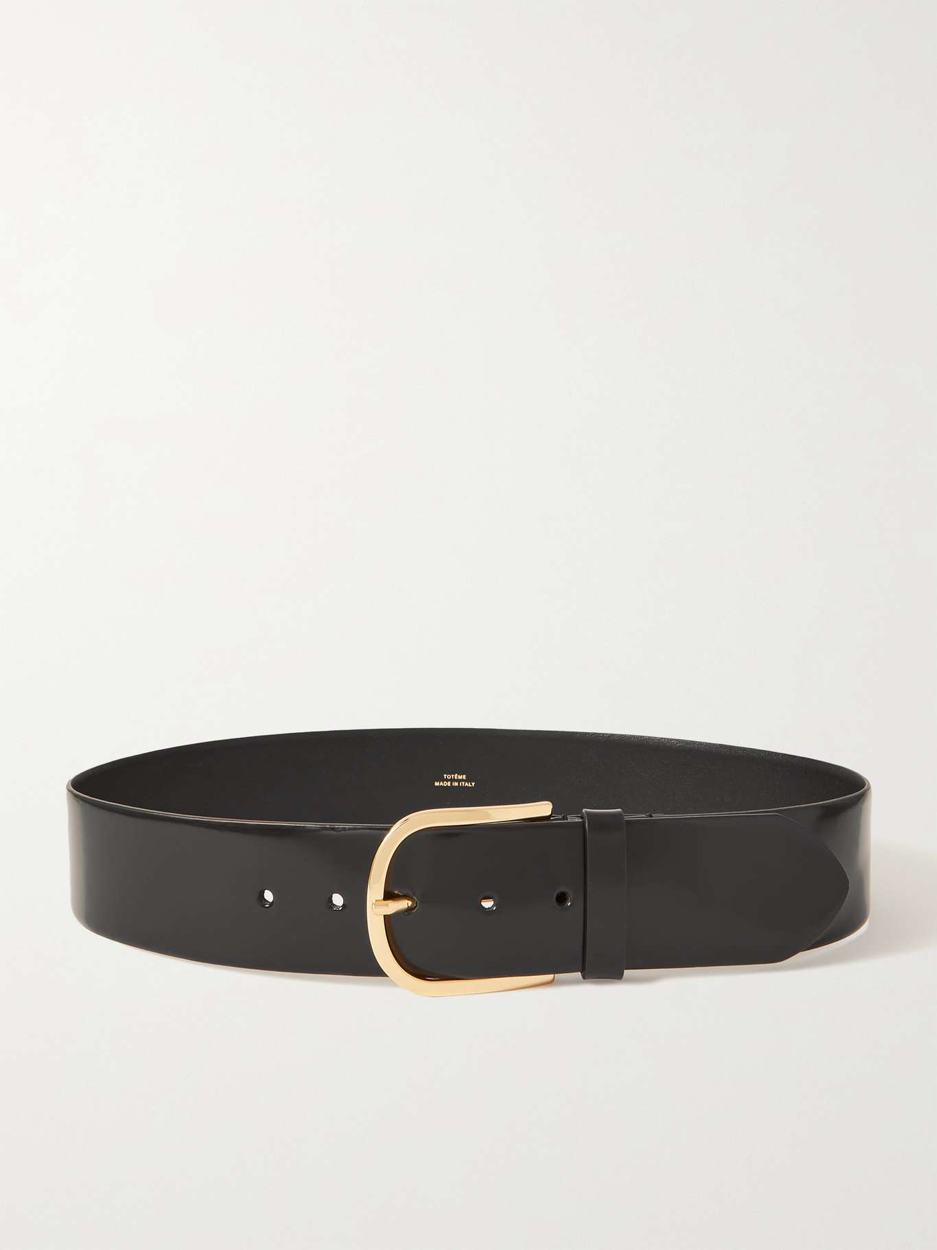 TOTEME Leather belt NETAPORTER
