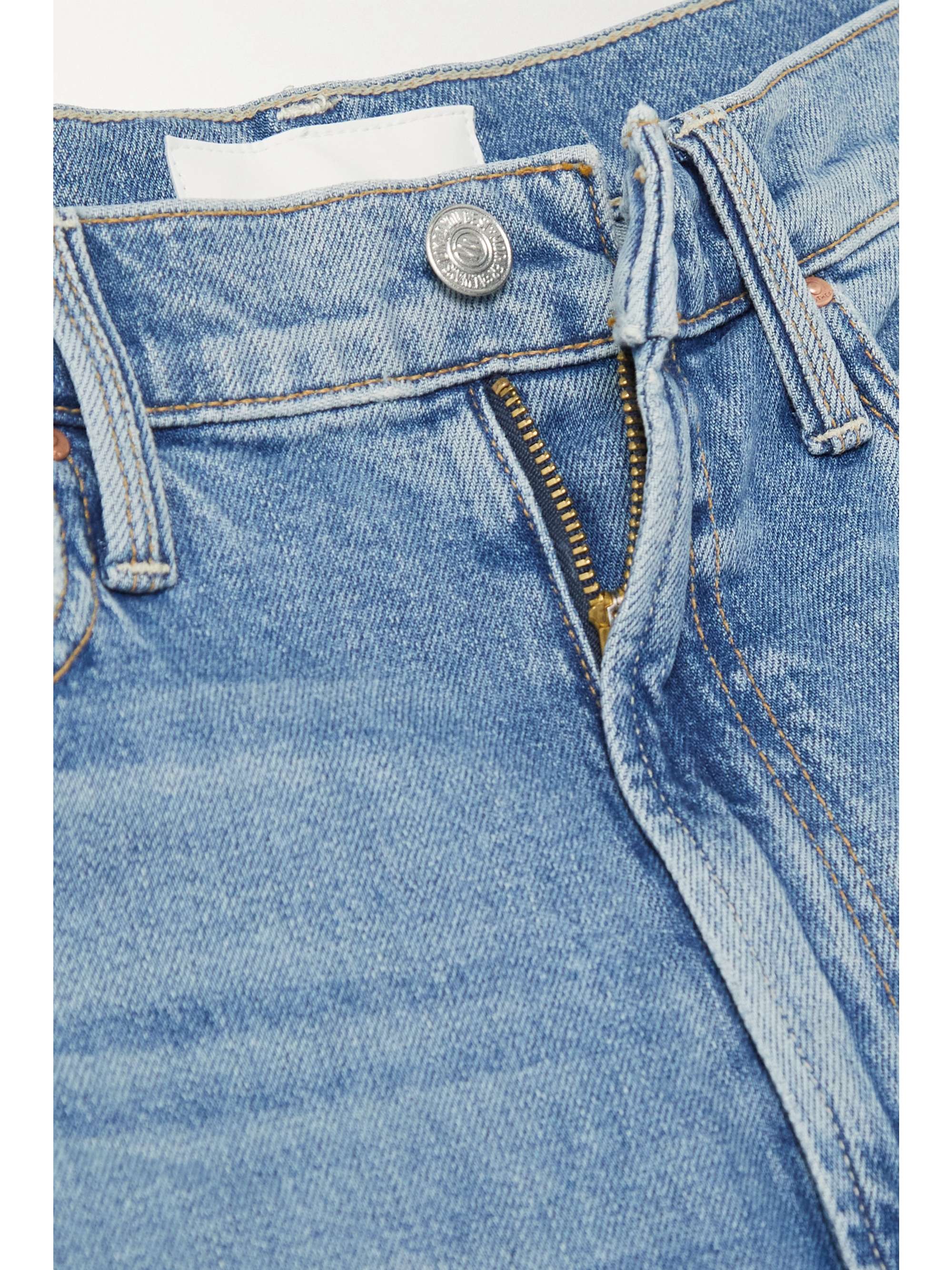 Study Hover high-rise straight-leg jeans