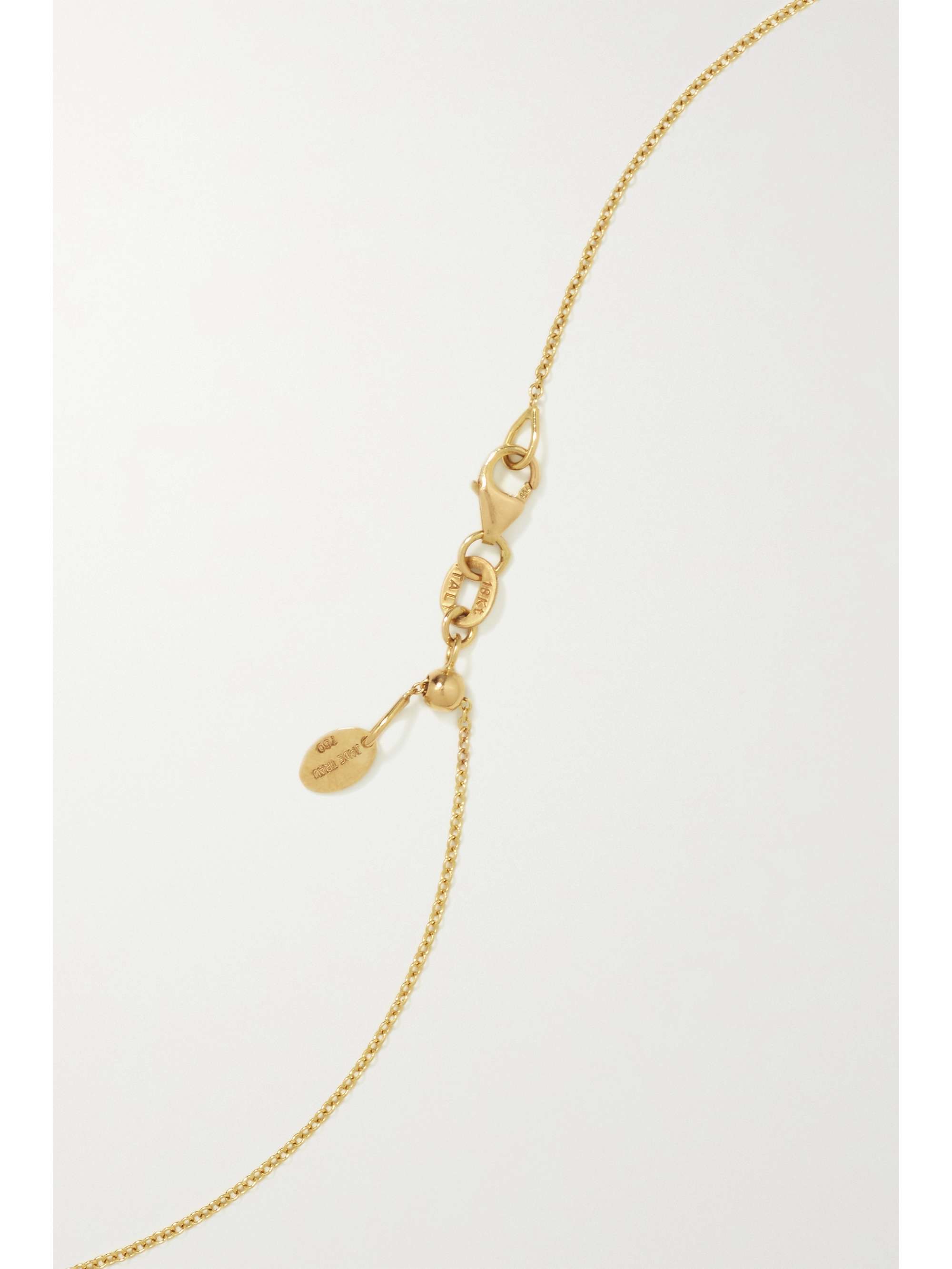 JADE TRAU Small Maverick Riviera Kette aus 18 Karat Gold mit Diamanten