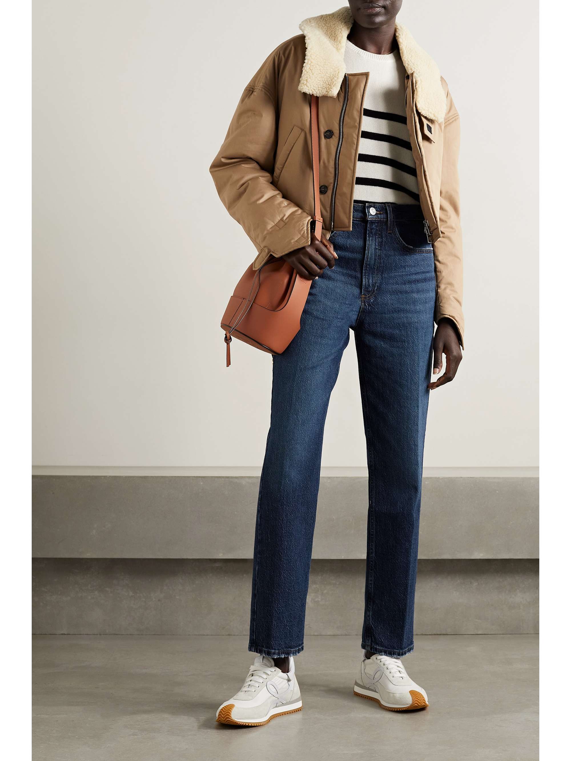 FRAME High 'N' Tight high-rise straight-leg jeans | NET-A-PORTER