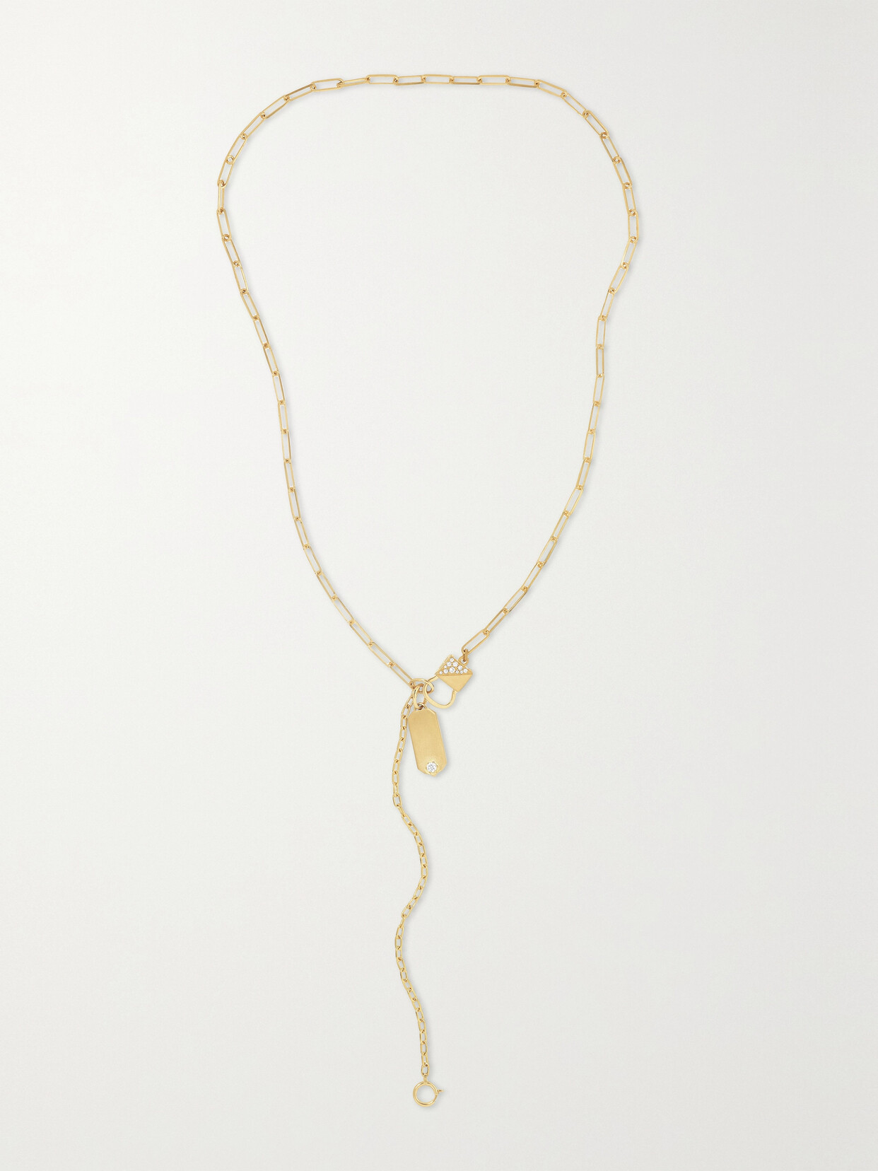 Jade Trau - Beatrix 18-karat Gold Diamond Necklace - one size 22 Awaiting product image