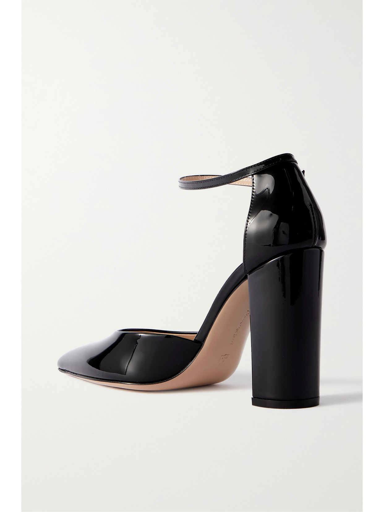 Gianvito Rossi 100 Patent-leather Pumps In Black