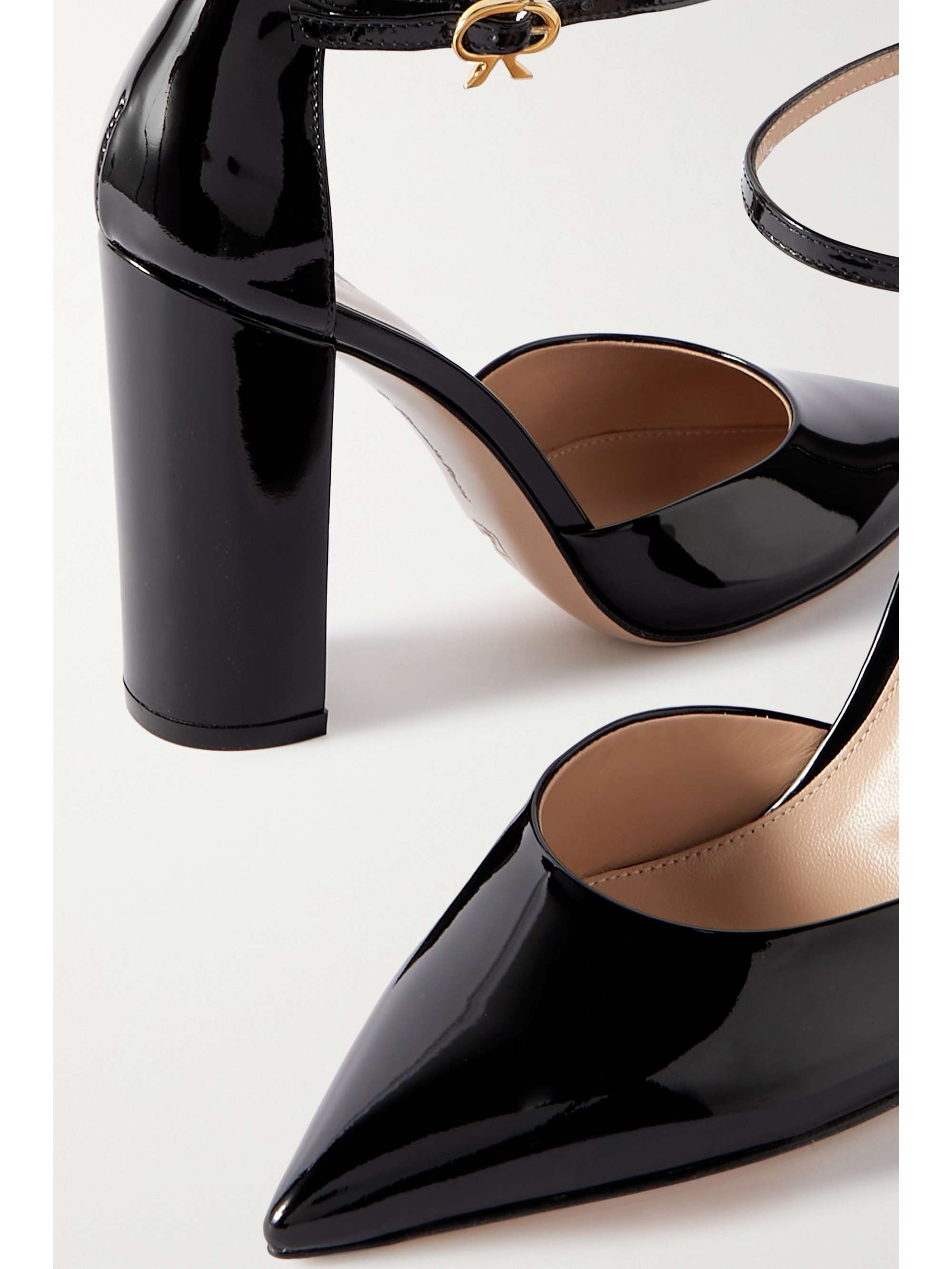 GIANVITO ROSSI 100 patent-leather pumps