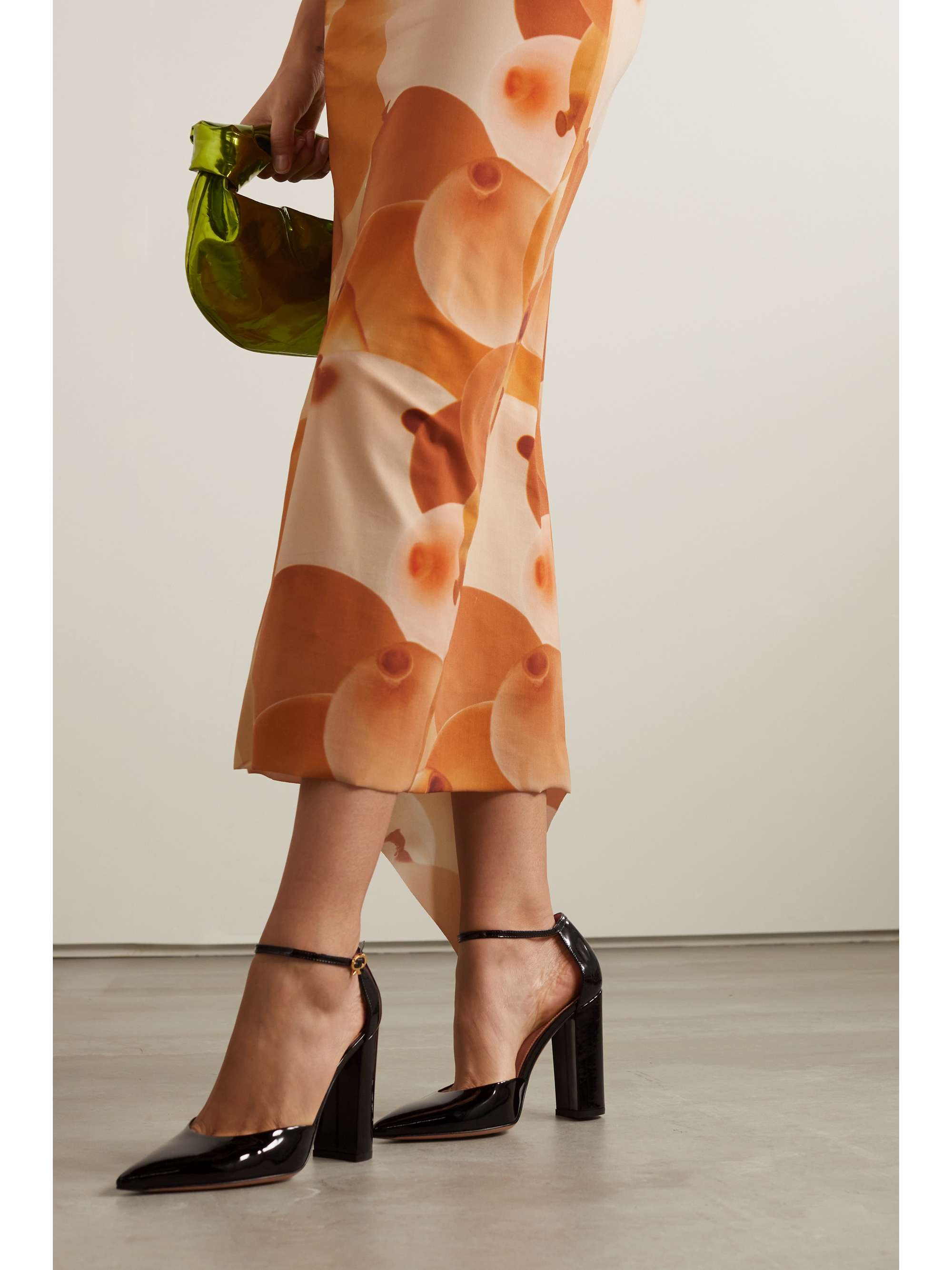 GIANVITO ROSSI 100 patent-leather pumps
