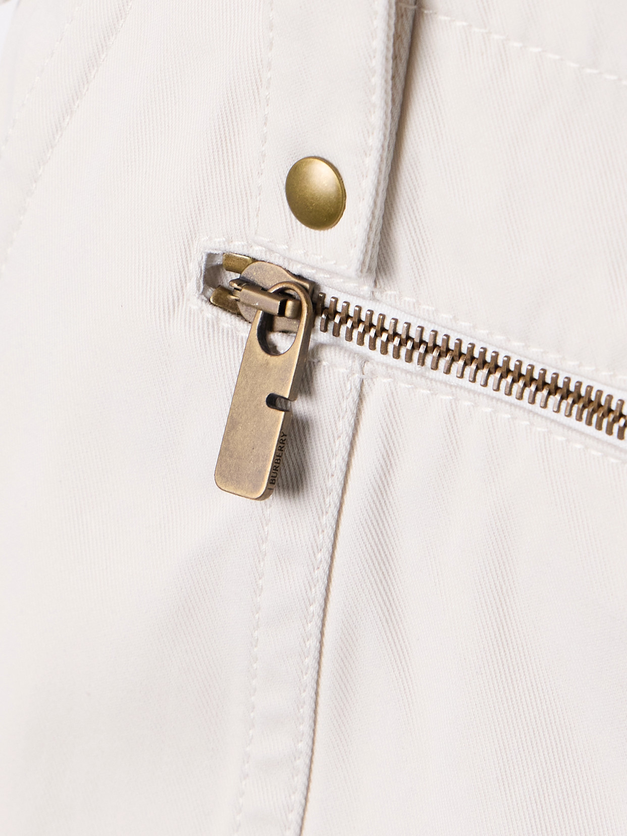 BURBERRY COTTON-TWILL SHORTS