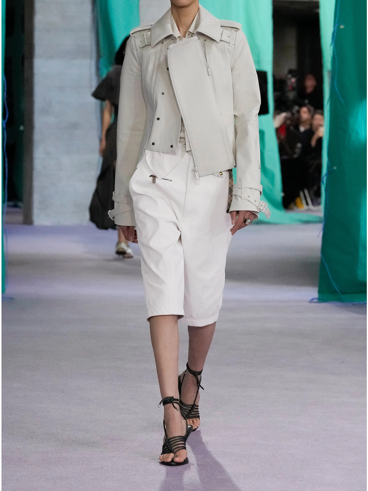 BURBERRY COTTON-TWILL SHORTS