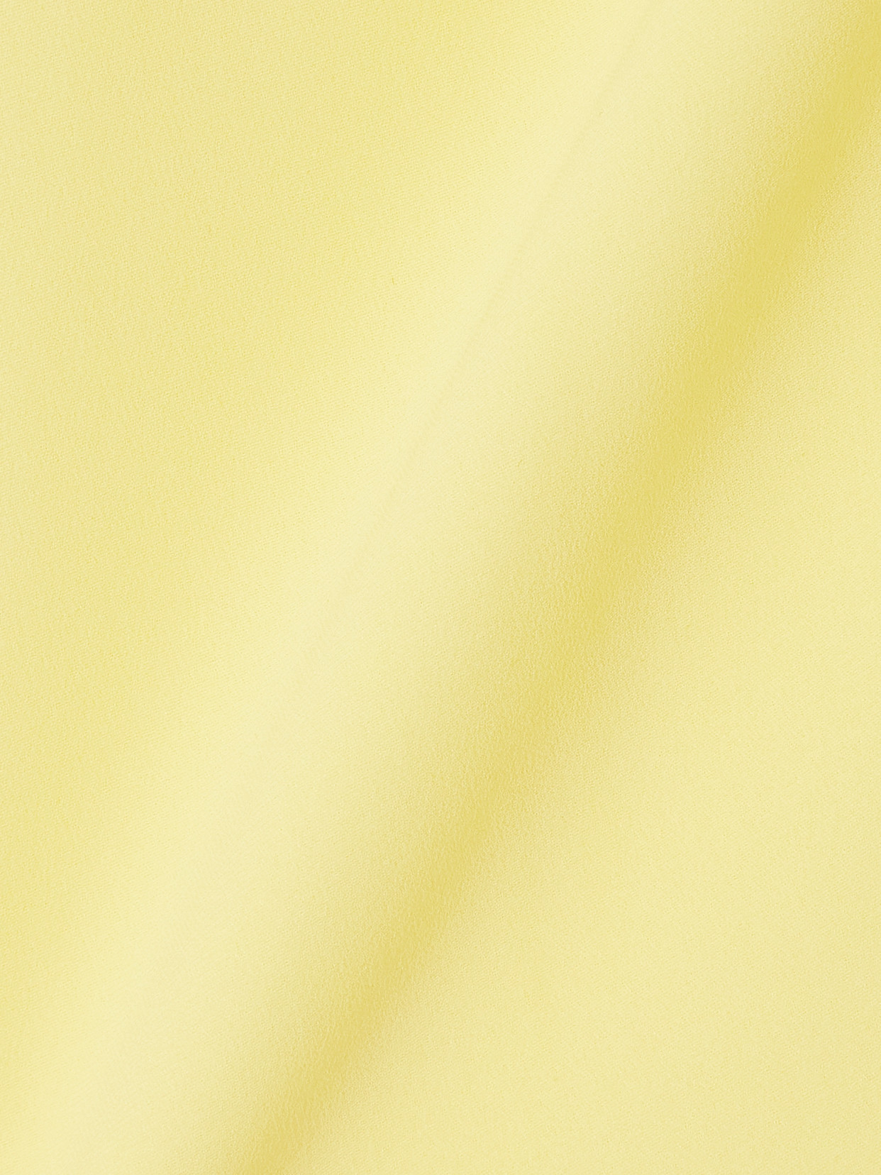 Versace Scarf-effect Cutout Chiffon-trimmed Silk-cady Mini Dress In Yellow