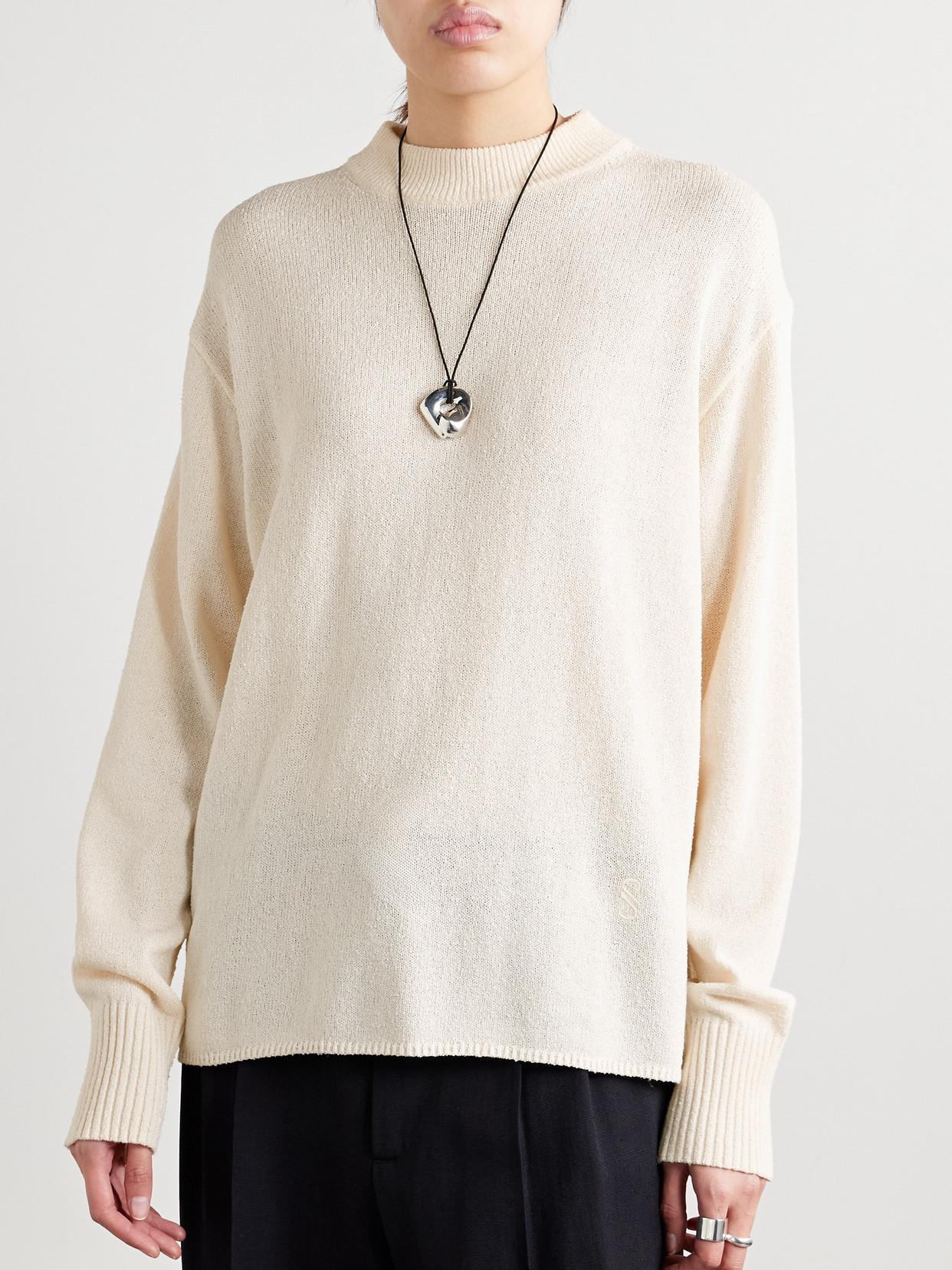 Corri Silk-Blend Sweater