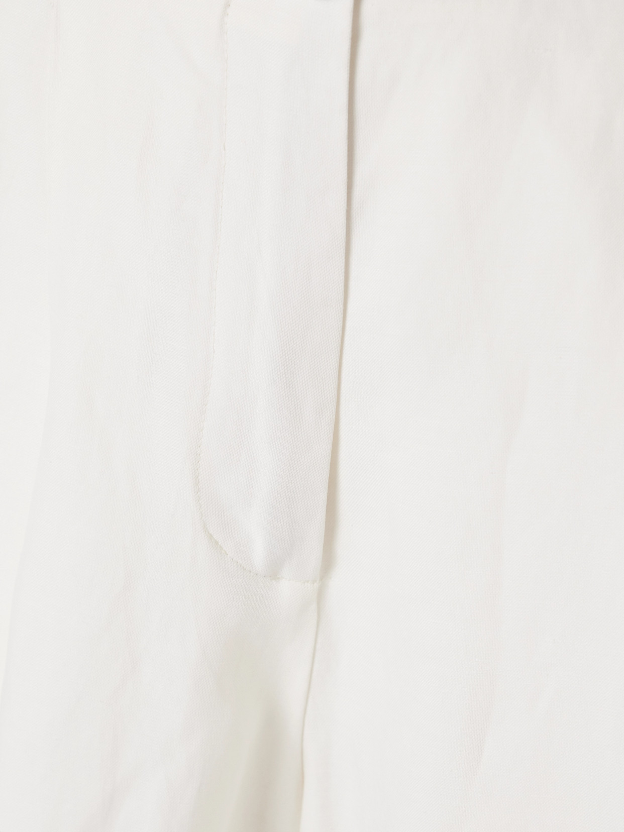 Proenza Schouler Jules Belted Pleated Poplin Wide-leg Pants In Off-white