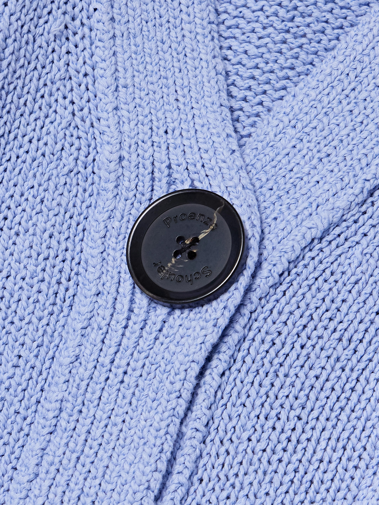 PROENZA SCHOULER SOFIA CROPPED COTTON-BLEND CARDIGAN