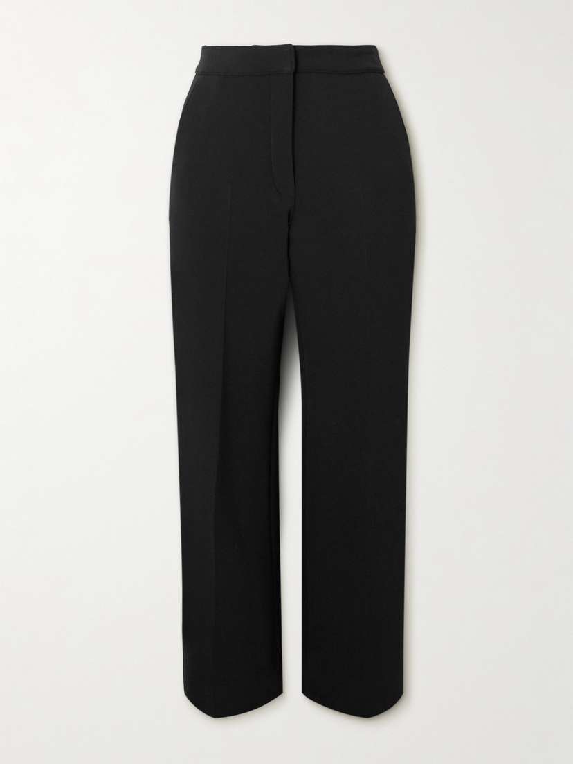 Proenza Schouler Alexia Twill Straight-leg Pants