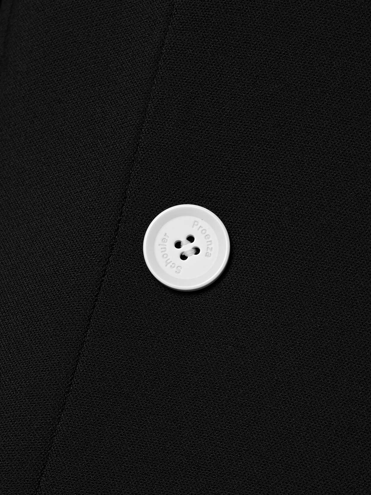 PROENZA SCHOULER MARINE DOUBLE-BREASTED TWILL JACKET