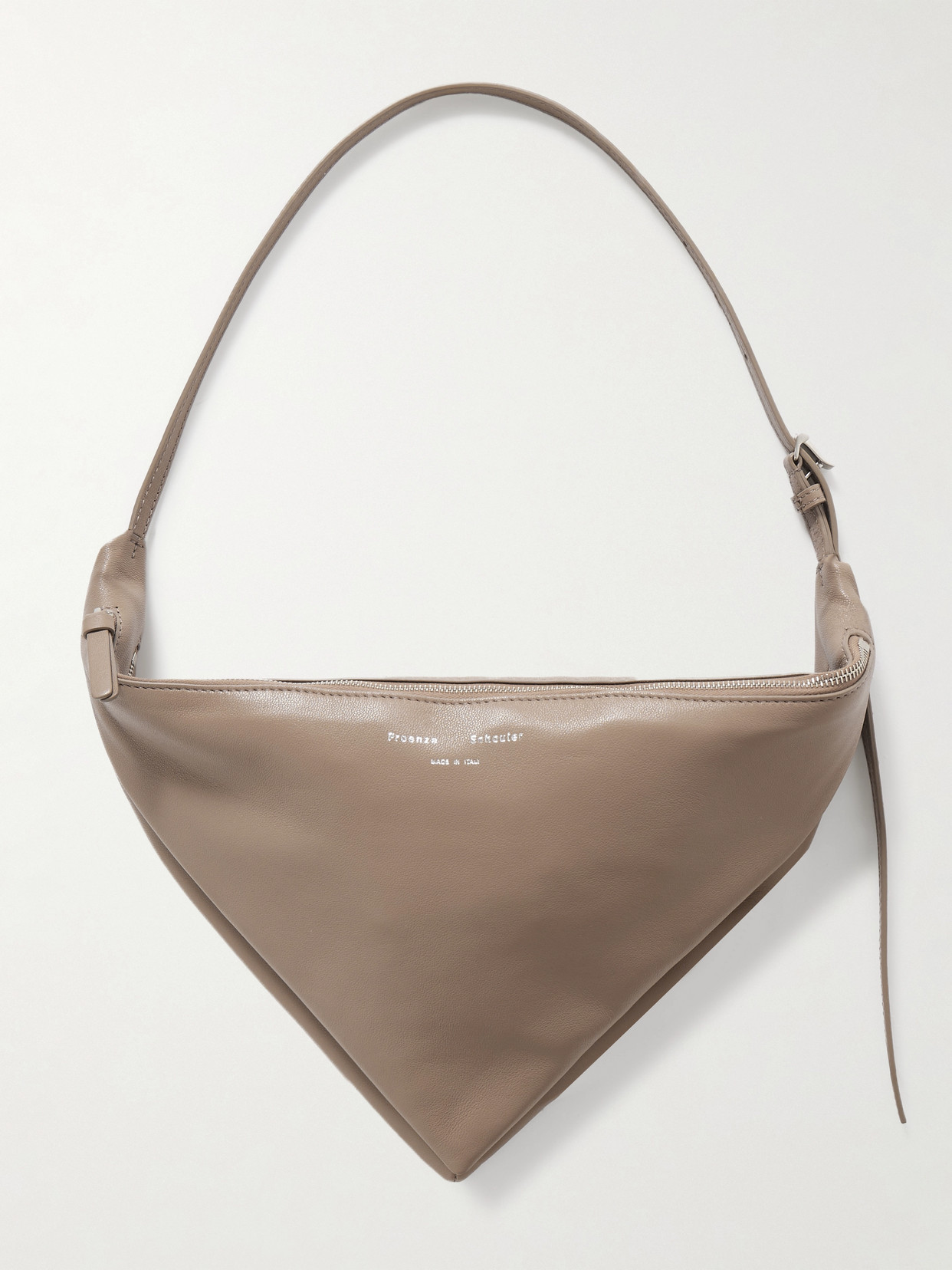 Proenza Schouler Tetra Leather Shoulder Bag In Neutrals
