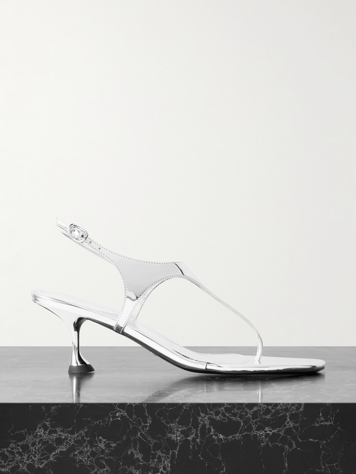 Proenza Schouler Metallic Leather Sandals