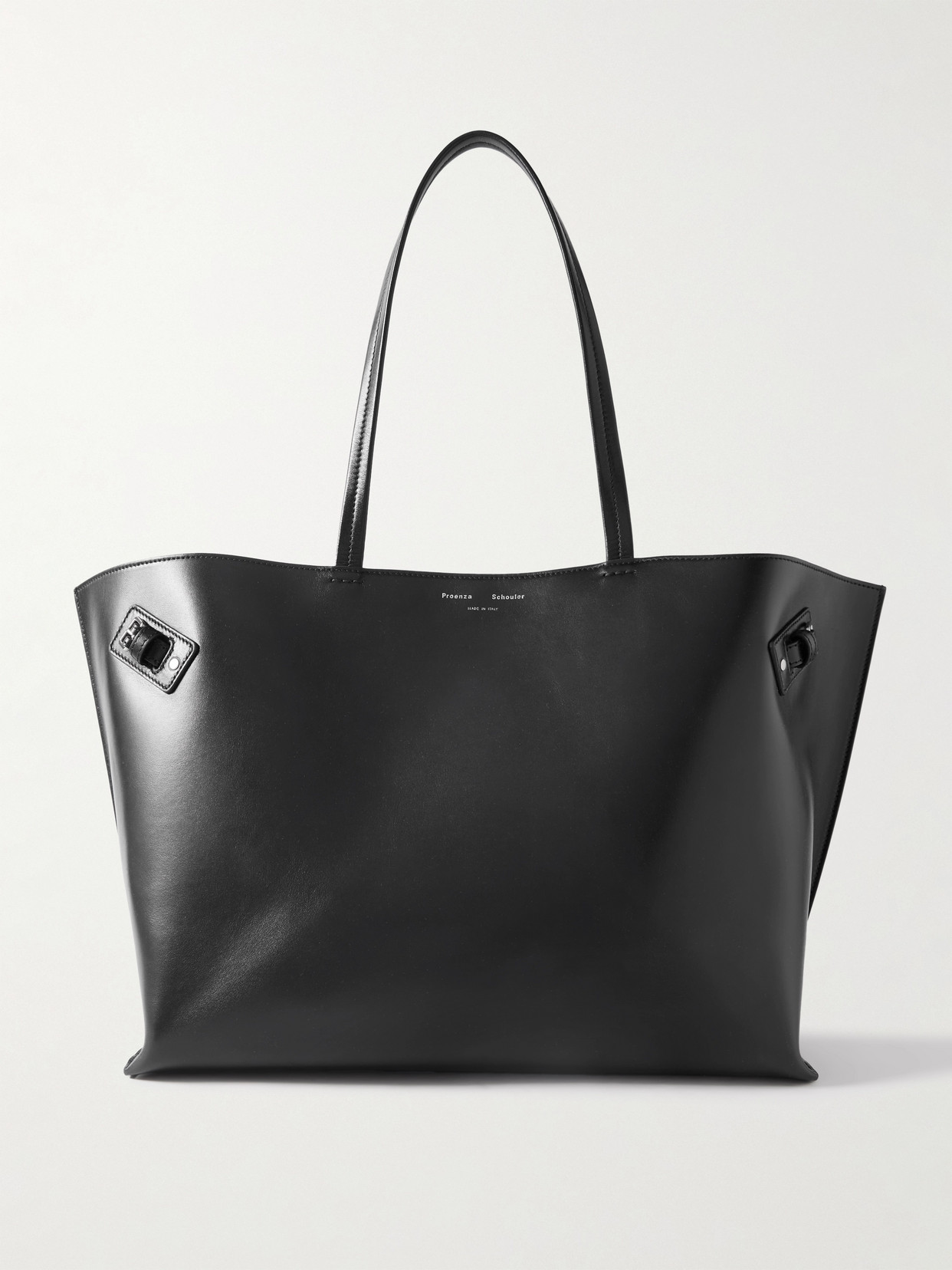 Proenza Schouler Days Leather Tote In Black