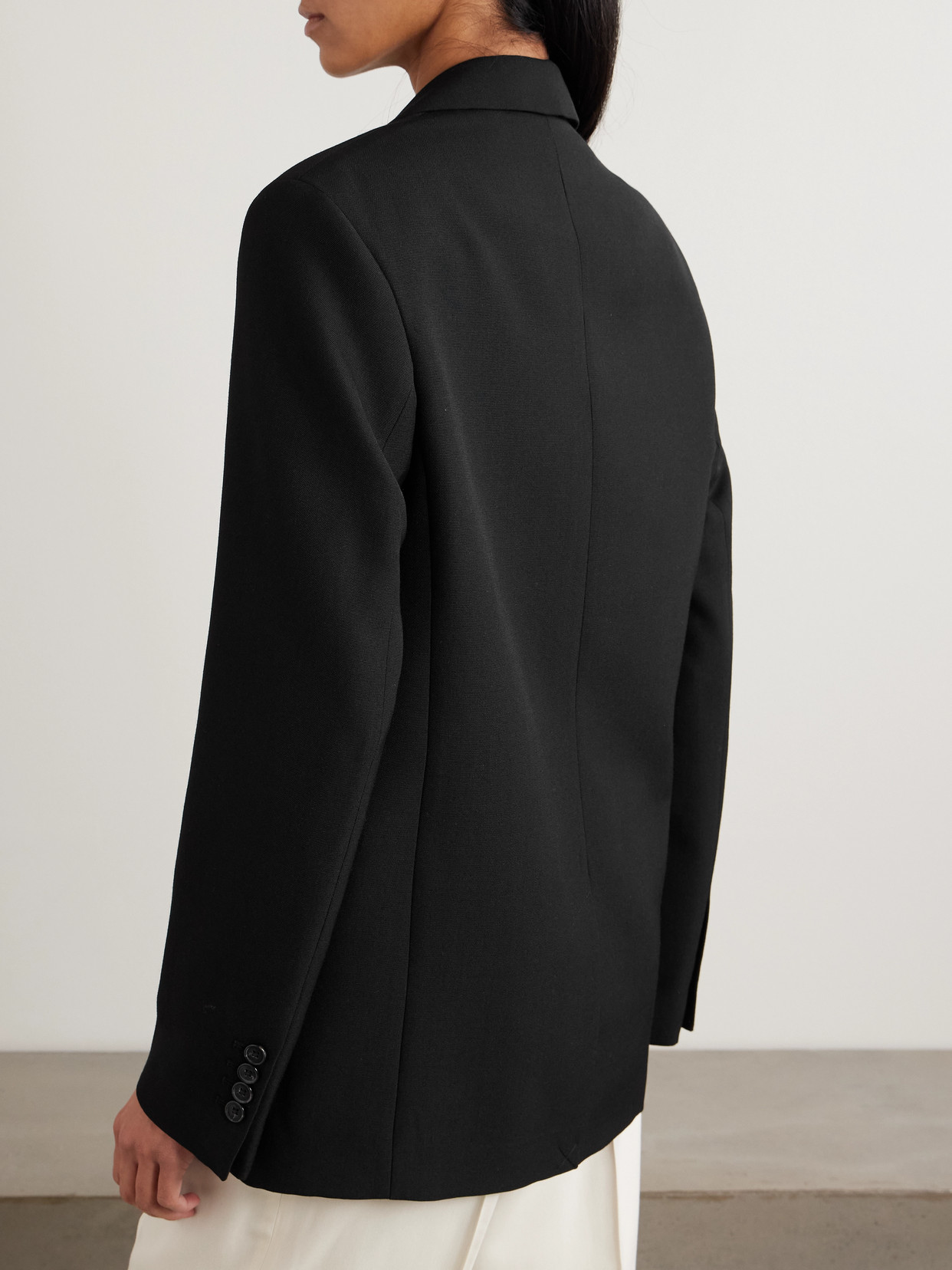 Totême Oversized Recycled Grain De Poudre Blazer