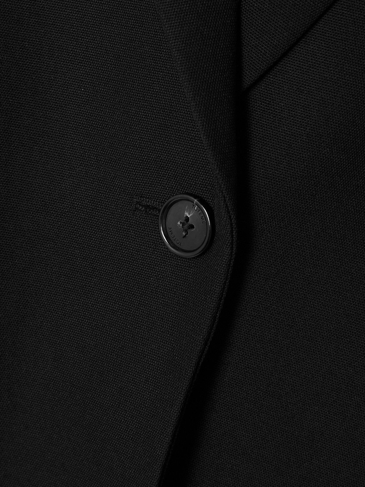 Totême Oversized Recycled Grain De Poudre Blazer