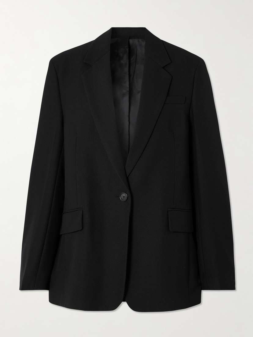 TOTEME Garderob Oversized Recycled Grain De Poudre Blazer