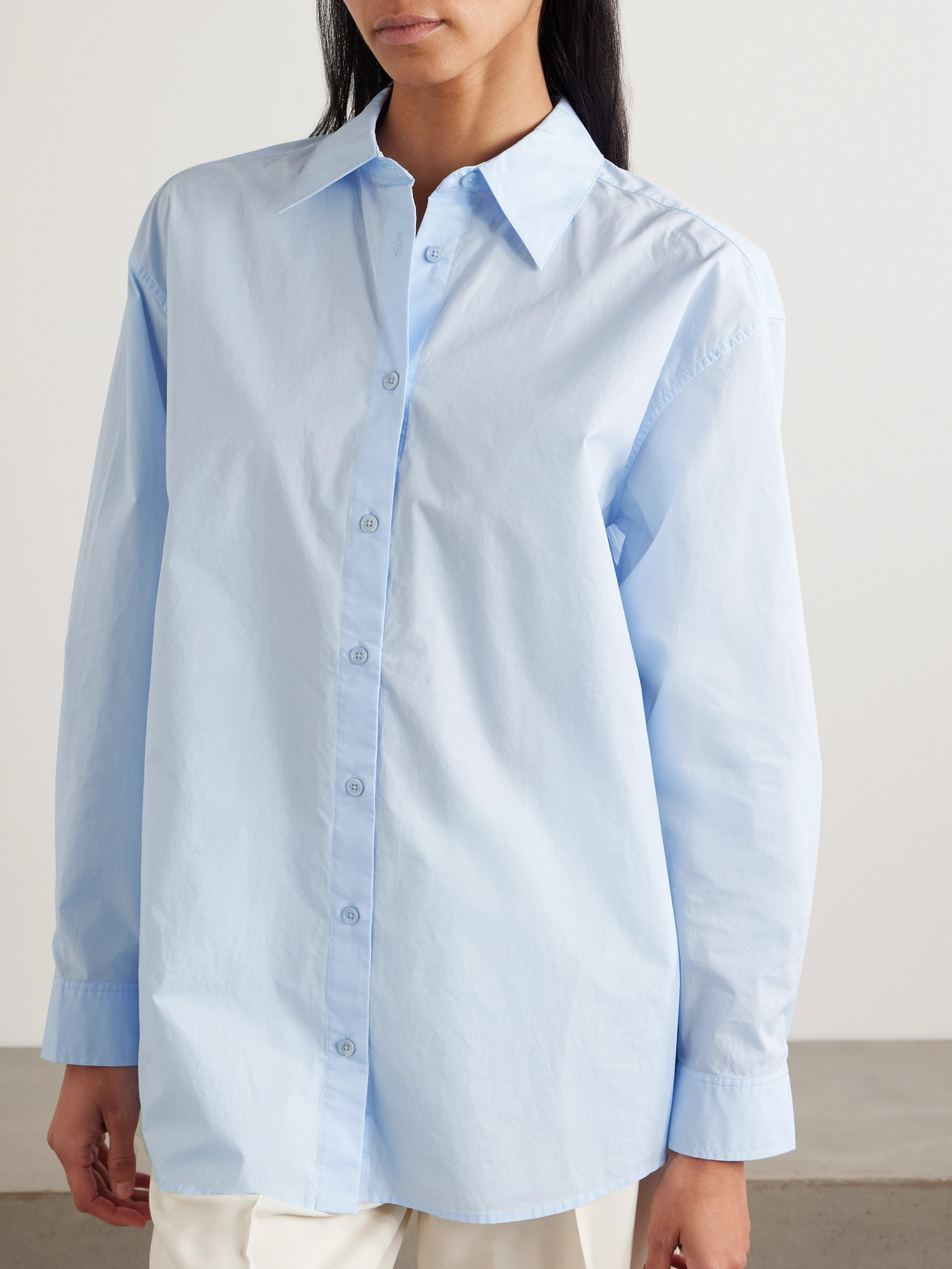 Garderob Organic Cotton-Poplin Shirt
