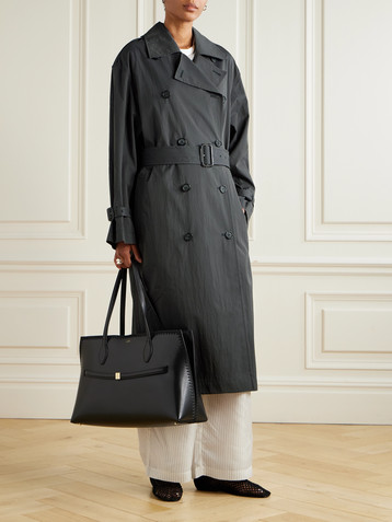 TOTEME Garderob belted organic cotton-blend trench coat