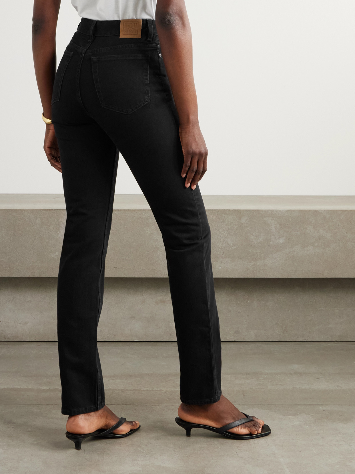 TOTÊME MID-RISE SLIM-FIT JEANS
