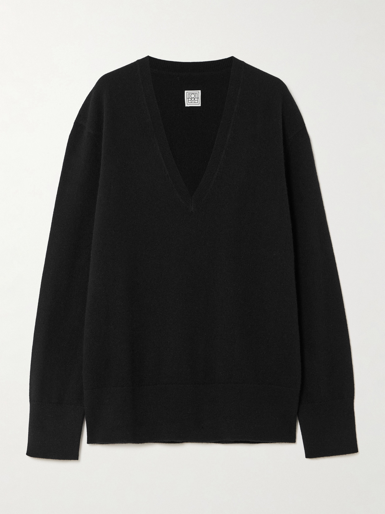 Totême Cashmere Sweater In Black