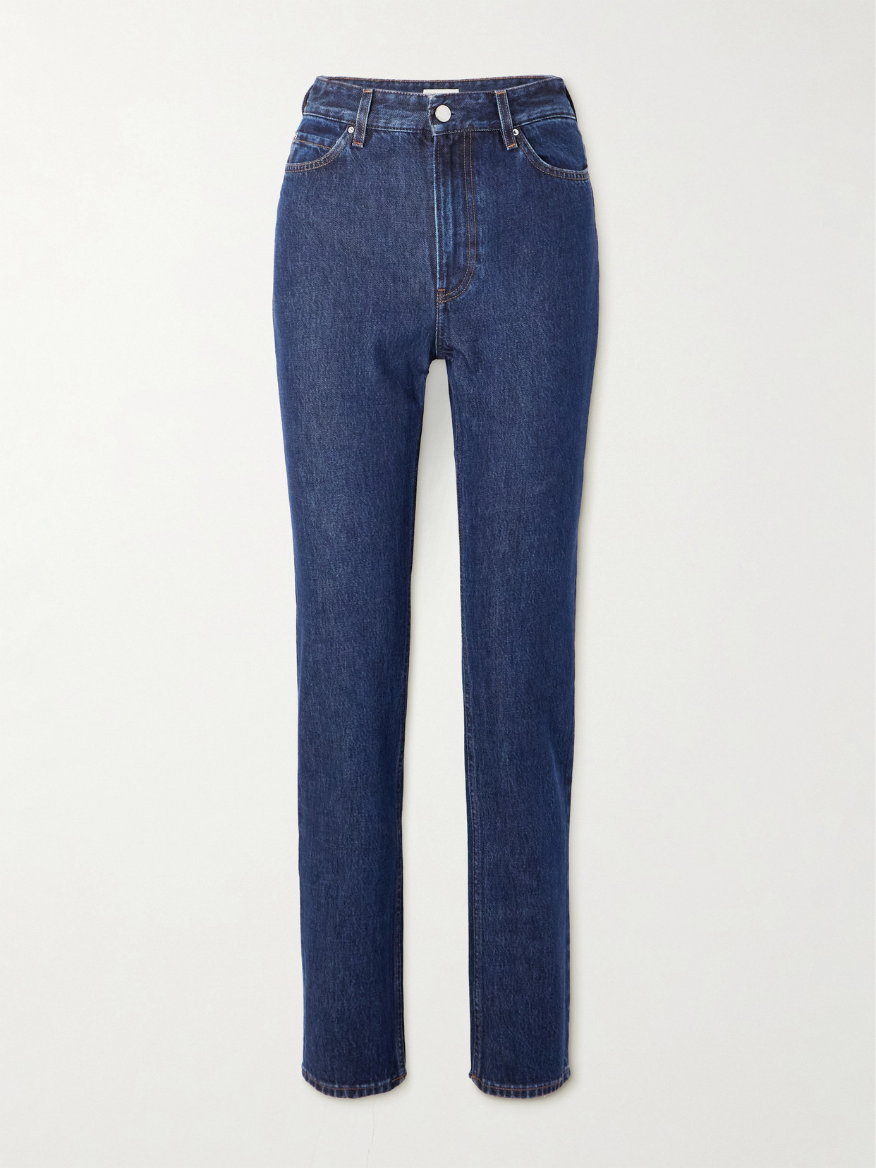 Totême High-rise Slim-fit Organic Jeans