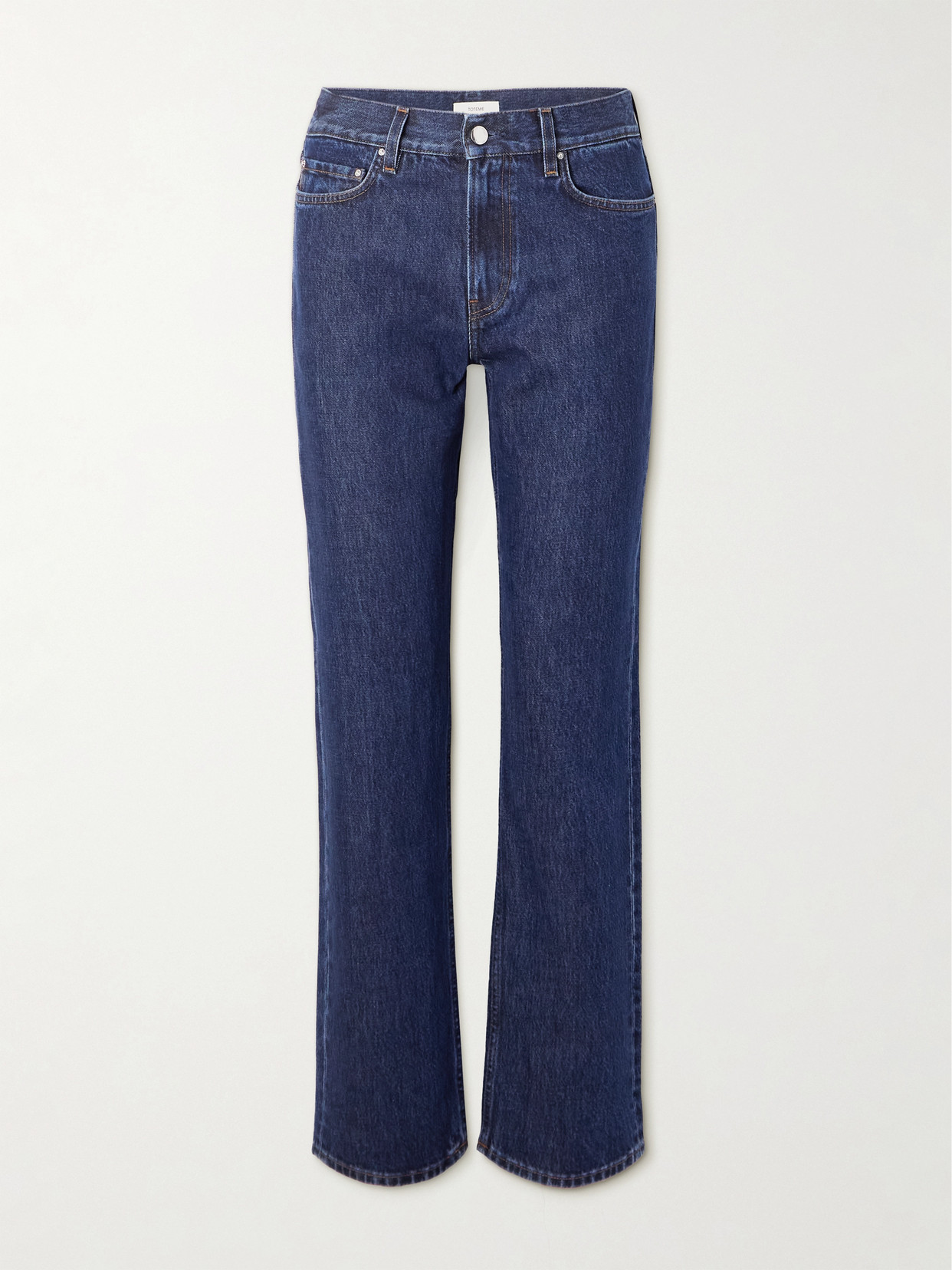 Totême Organic Low-rise Straight-leg Jeans