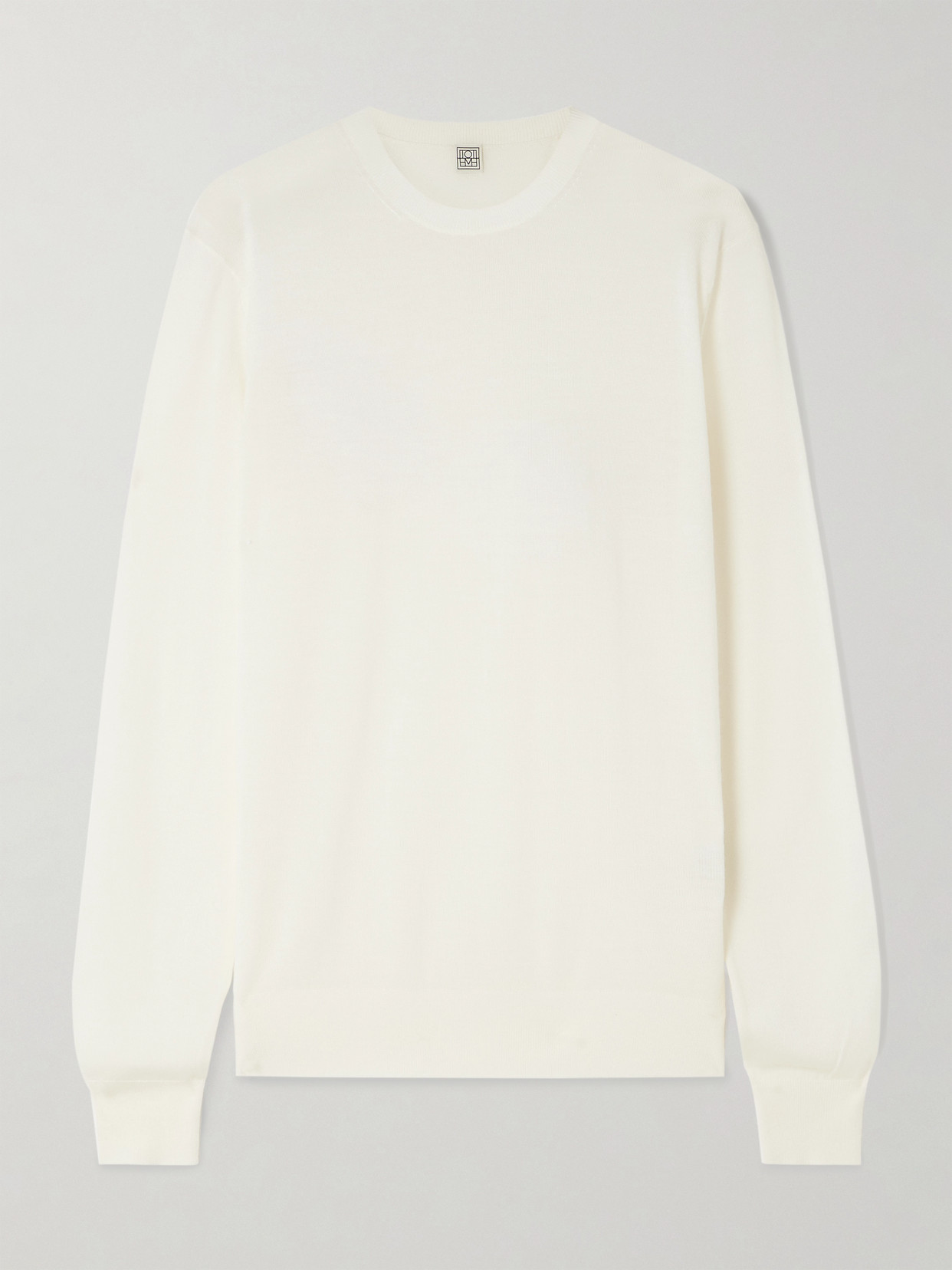 Totême Wool And Silk-blend Sweater