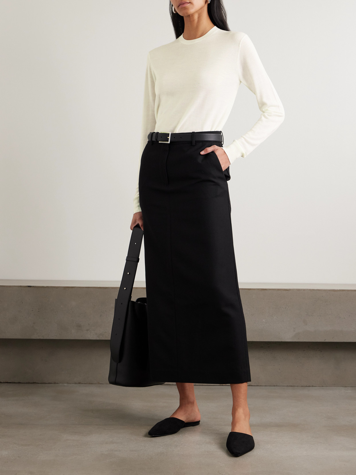 Garderob Wool And Silk-Blend Sweater